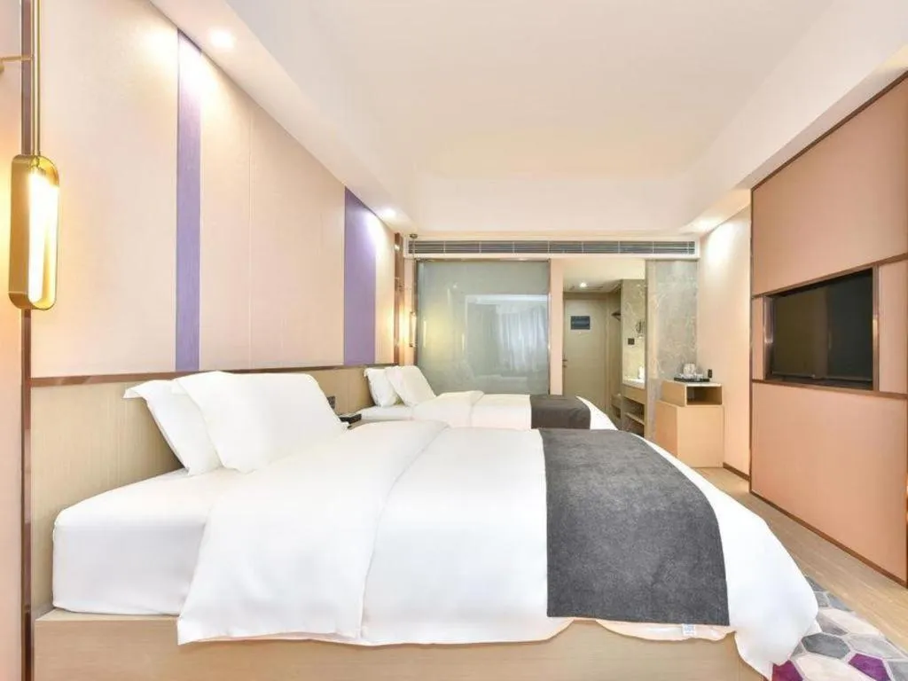 Bed in Lavande Hotel Kunming Changshui Airport