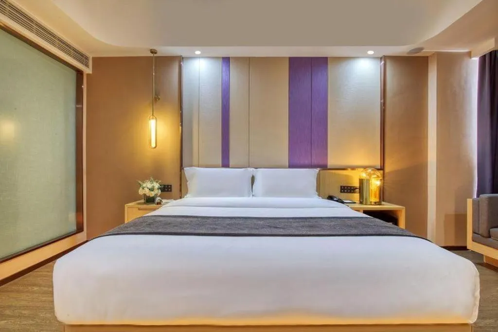 Bed in Lavande Hotel Kunming Changshui Airport