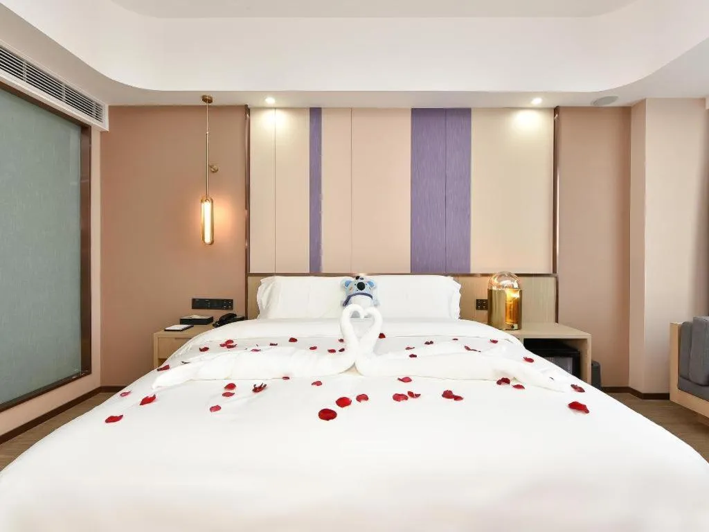 Bed in Lavande Hotel Kunming Changshui Airport