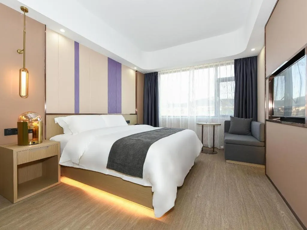 Bed in Lavande Hotel Kunming Changshui Airport