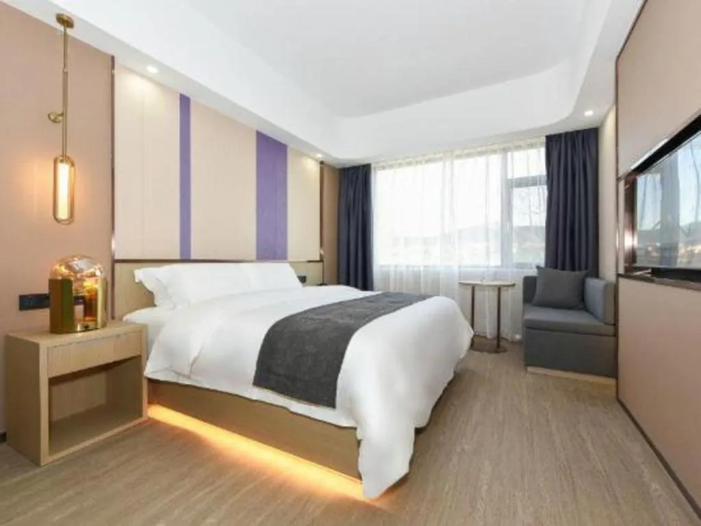Bed in Lavande Hotel Kunming Changshui Airport