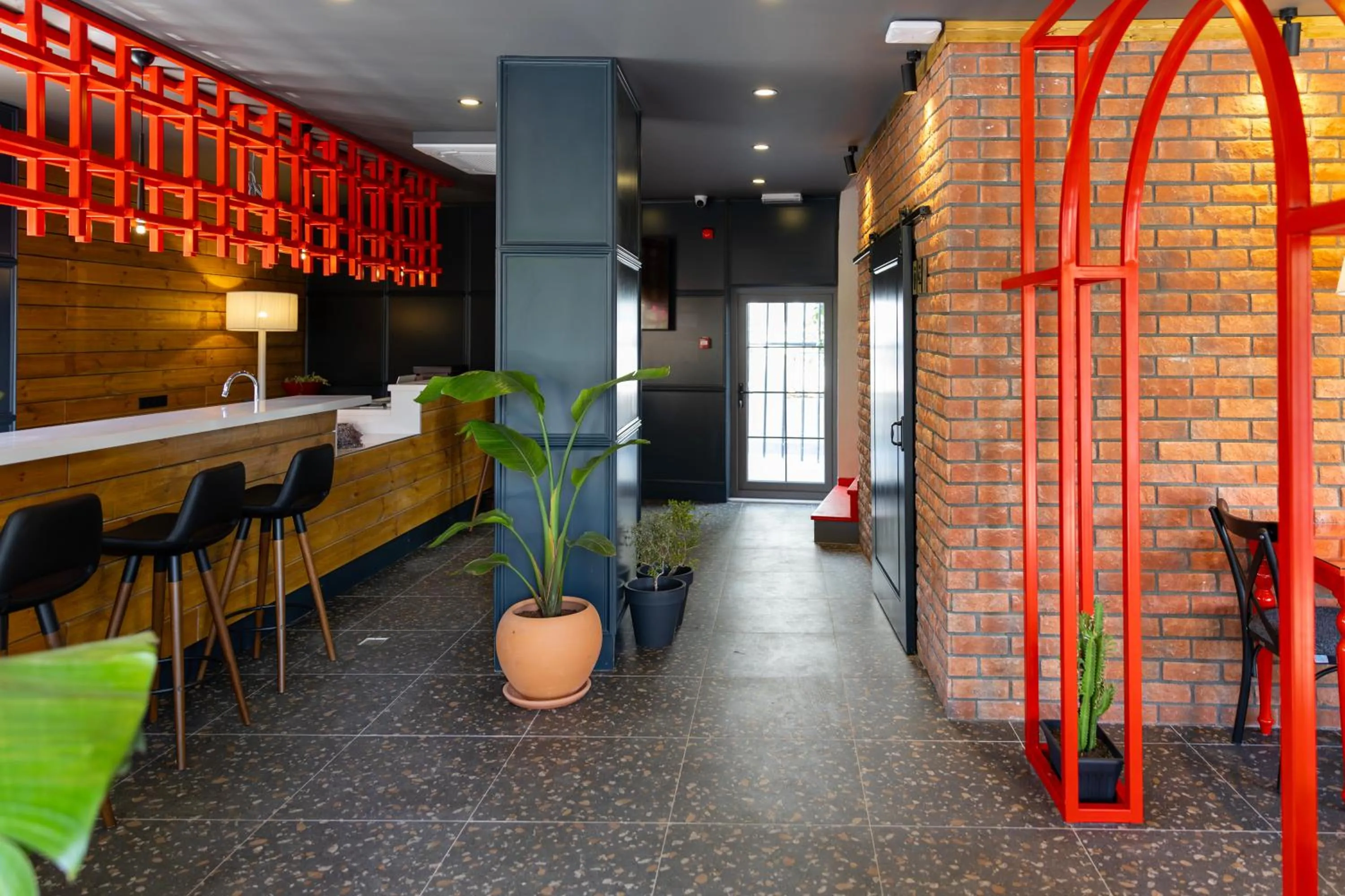 Lobby or reception in 7inn