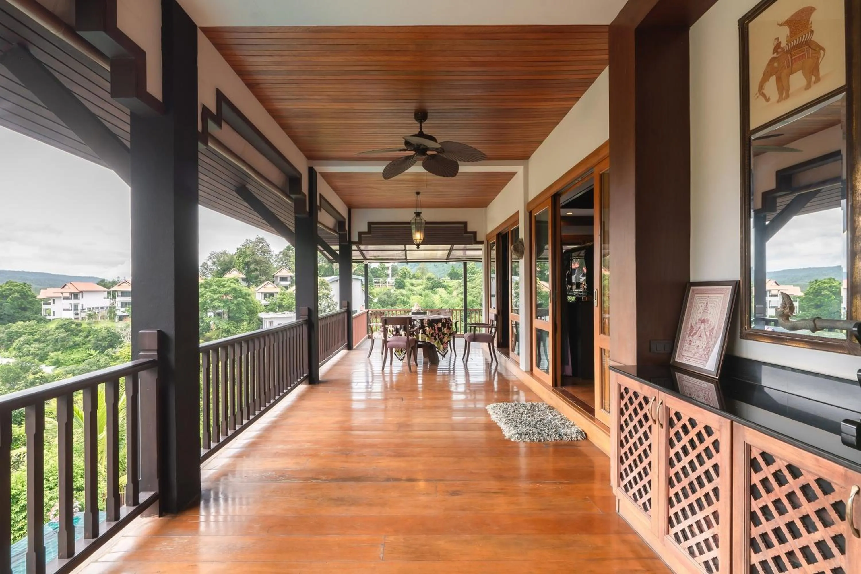 Balcony/Terrace in Guru Resort Chiang Mai