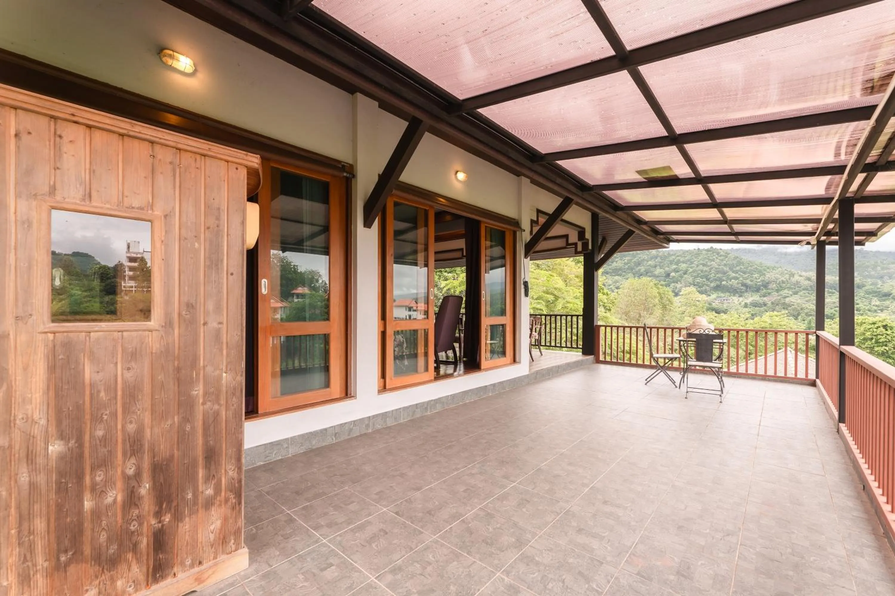 Balcony/Terrace in Guru Resort Chiang Mai