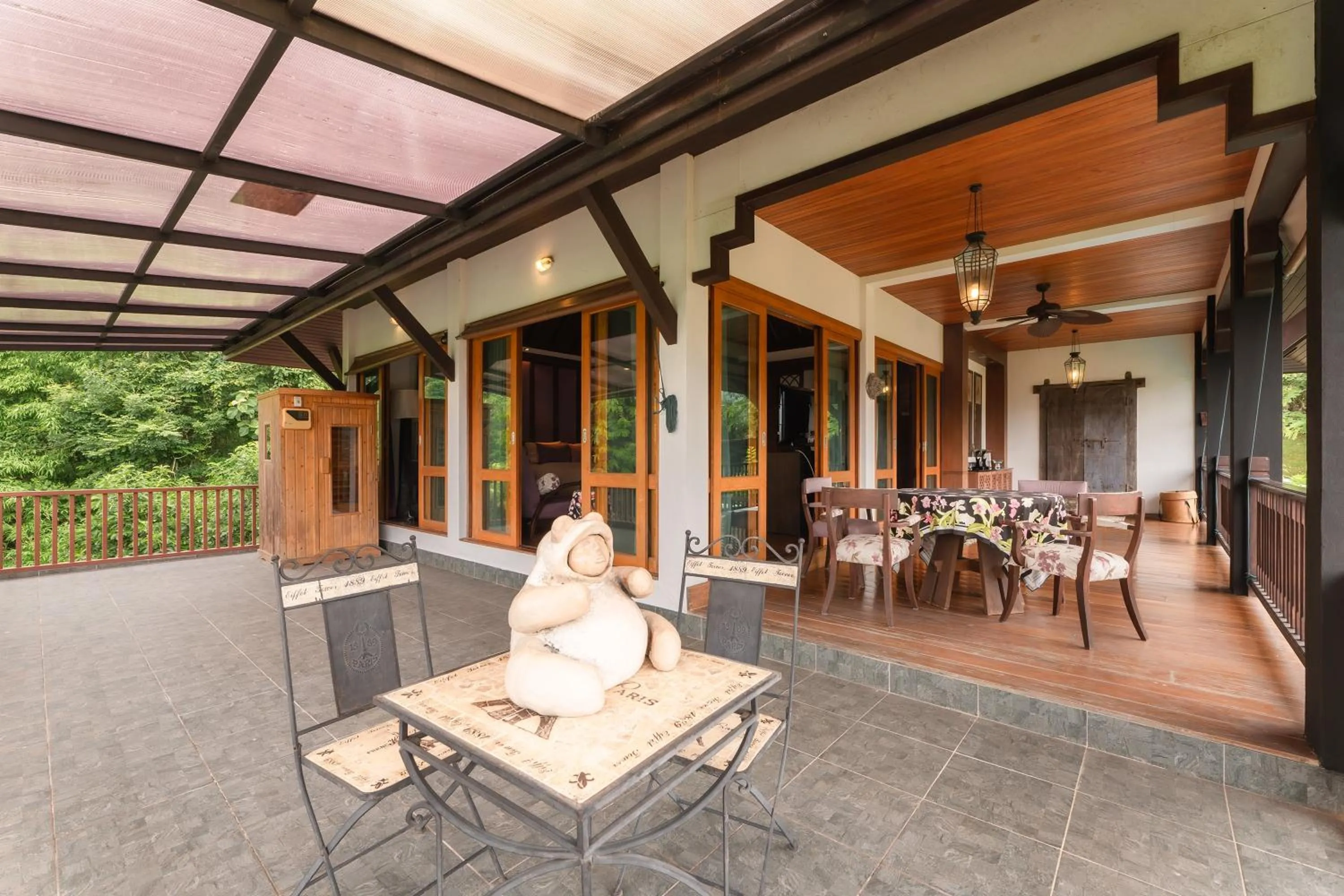 Balcony/Terrace in Guru Resort Chiang Mai