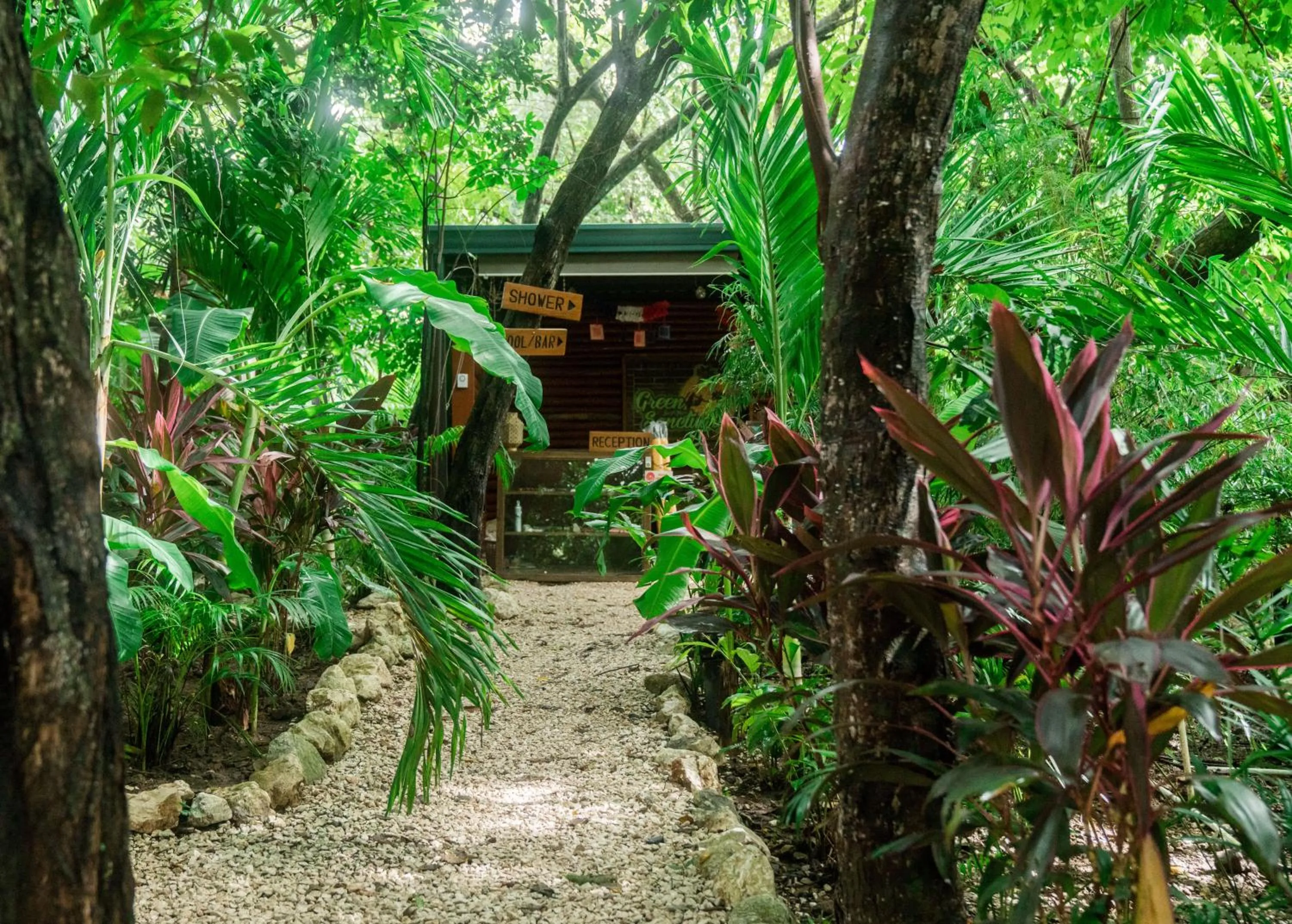 Lobby or reception in Green Sanctuary Hotel