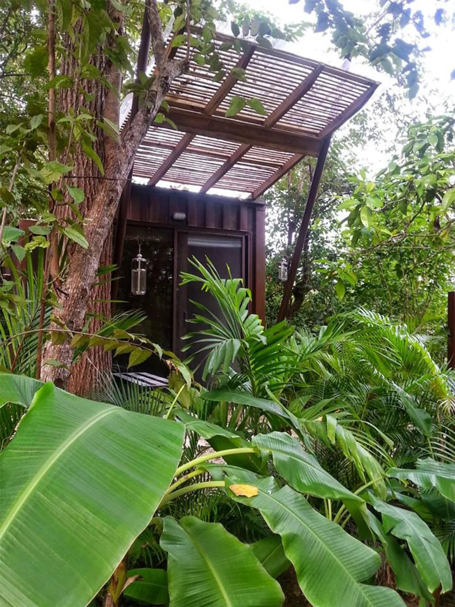 Staff in Green Sanctuary Hotel