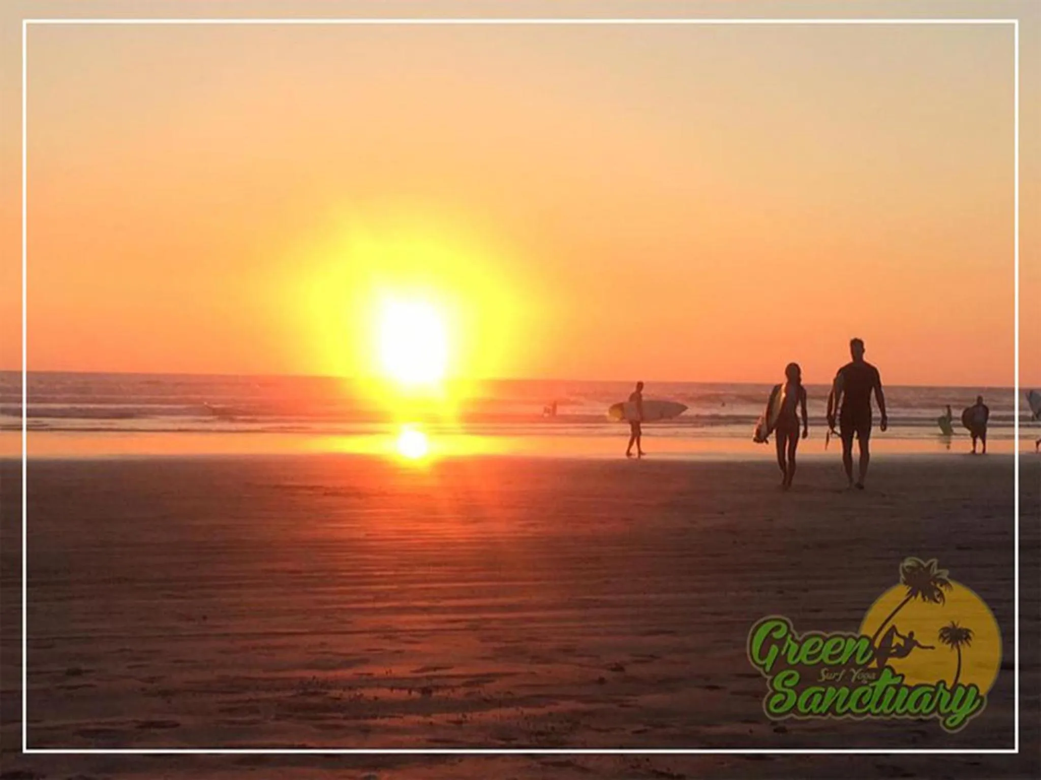 Staff in Green Sanctuary Hotel