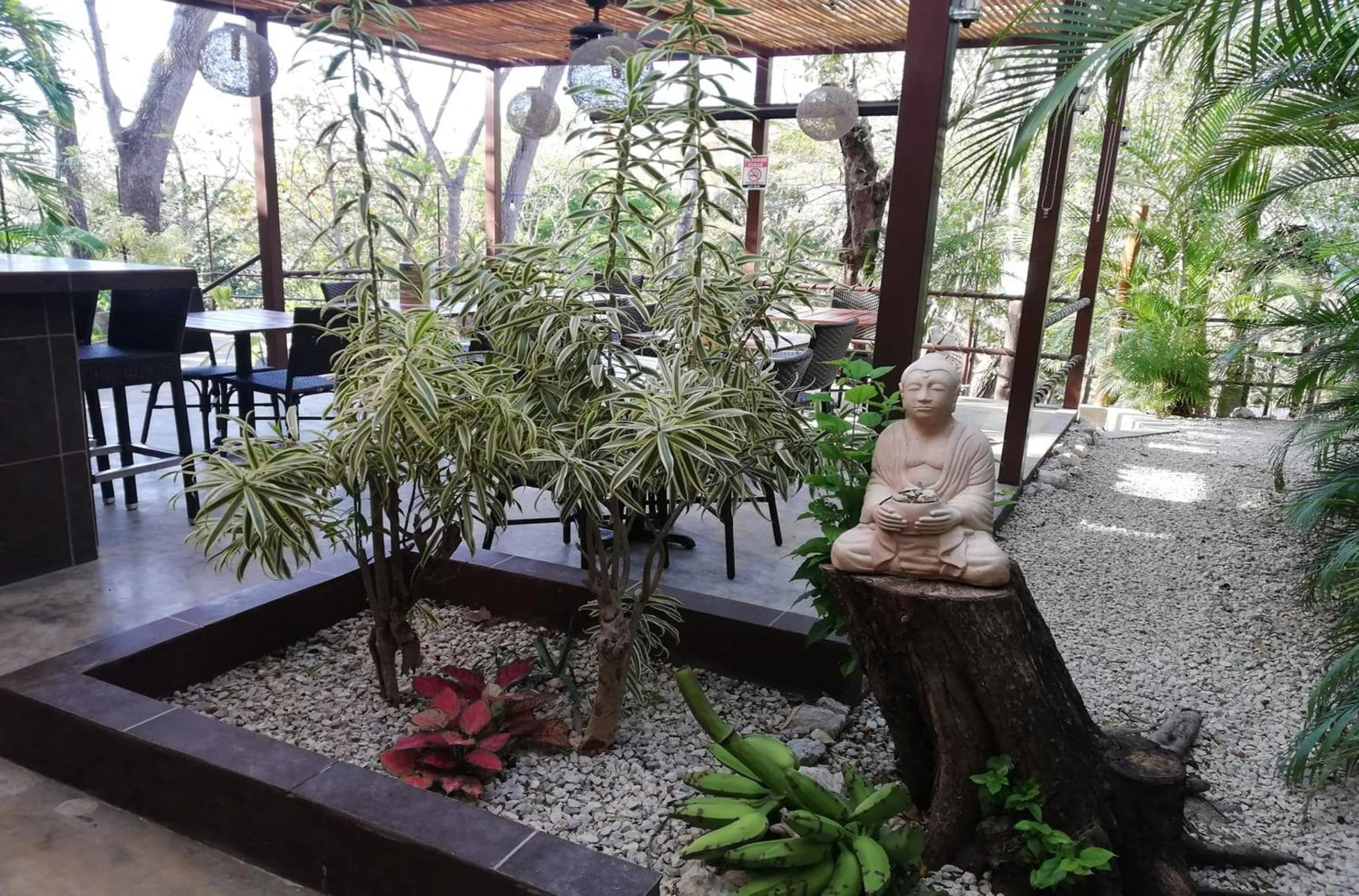 Restaurant/places to eat in Green Sanctuary Hotel