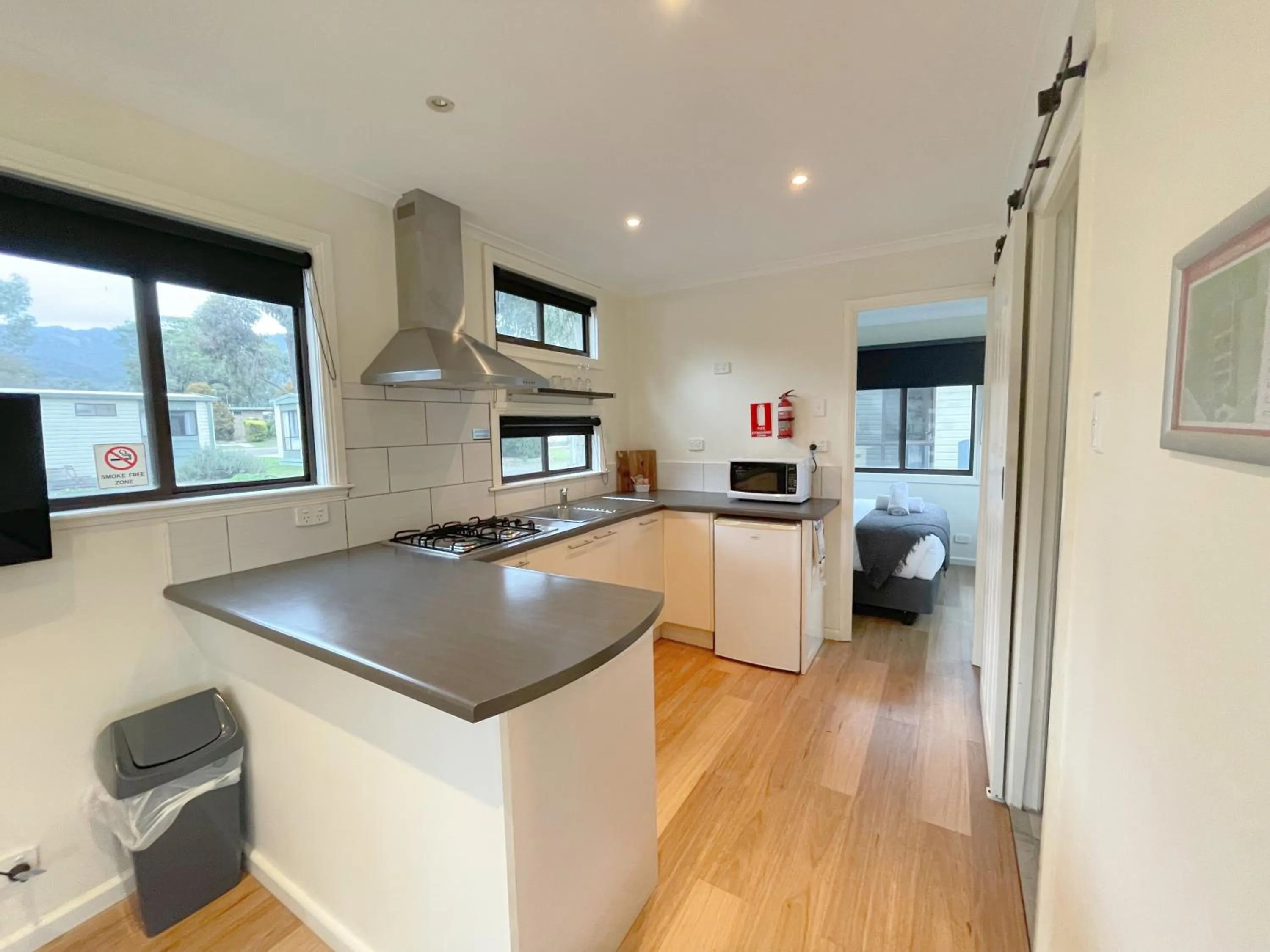 Kitchen or kitchenette in Breeze Holiday Parks - Grampians