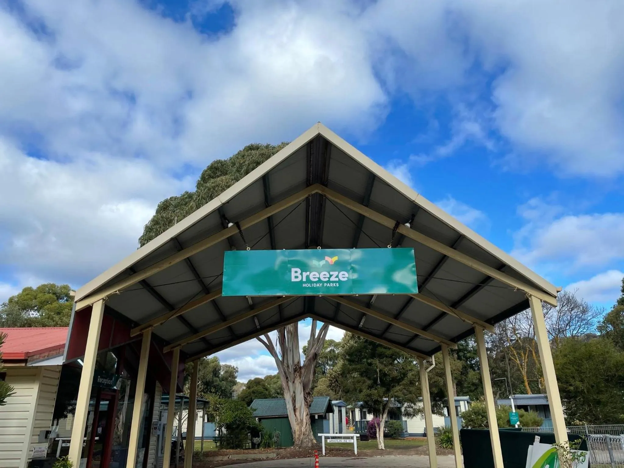 Facade/entrance in Breeze Holiday Parks - Grampians