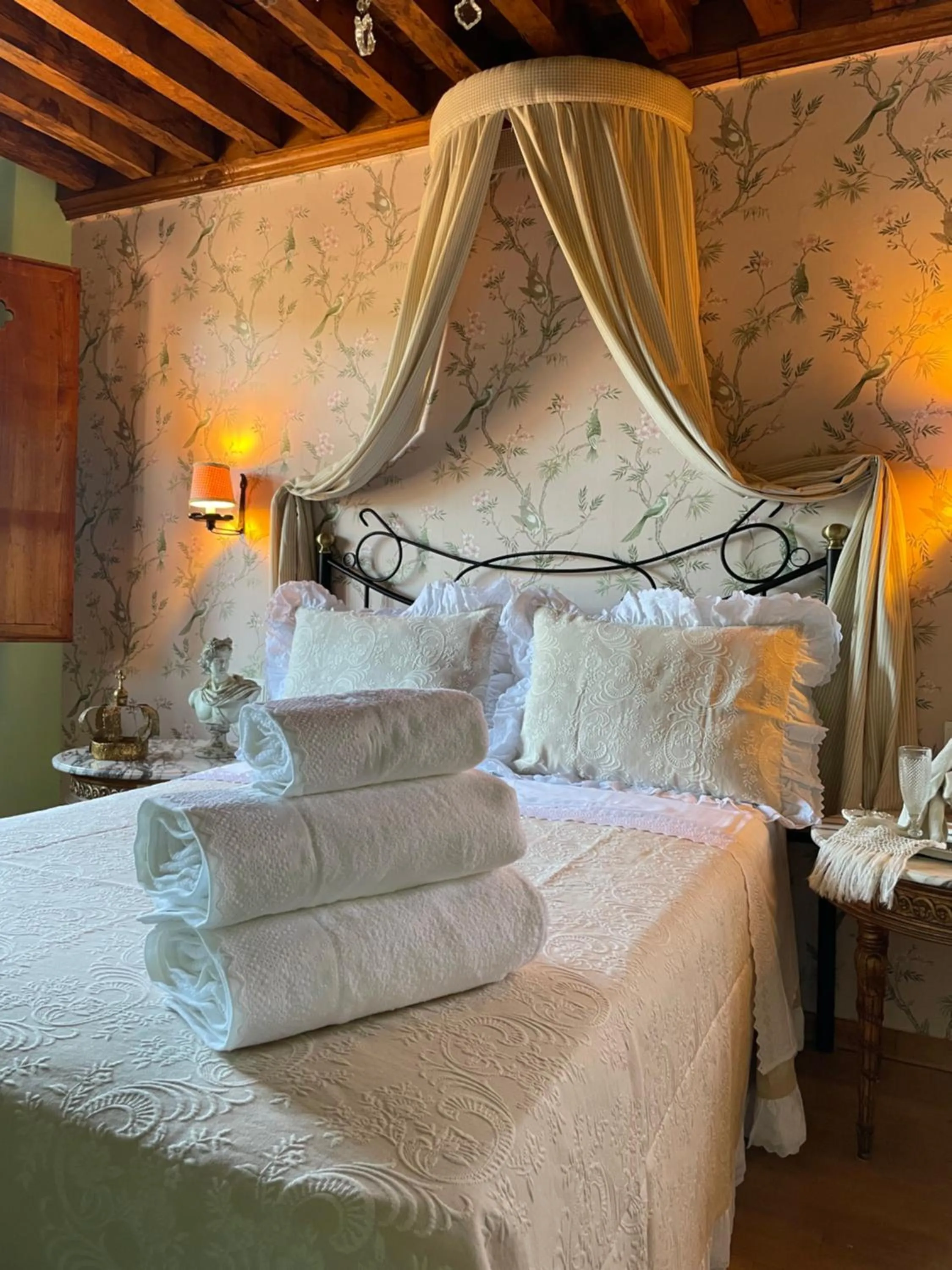 Bed in Posada Boutique Casa Palacio