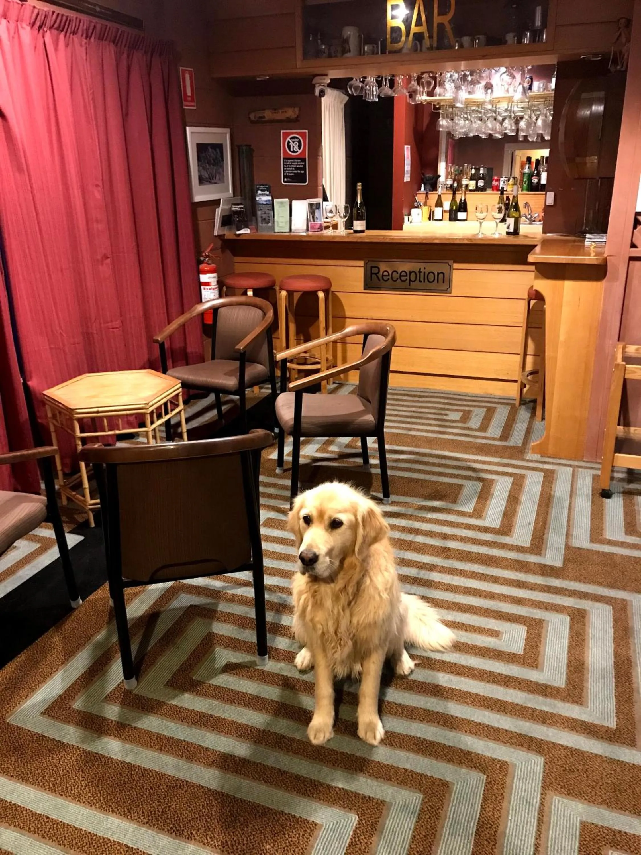 Lobby or reception in Cottonwood Lodge