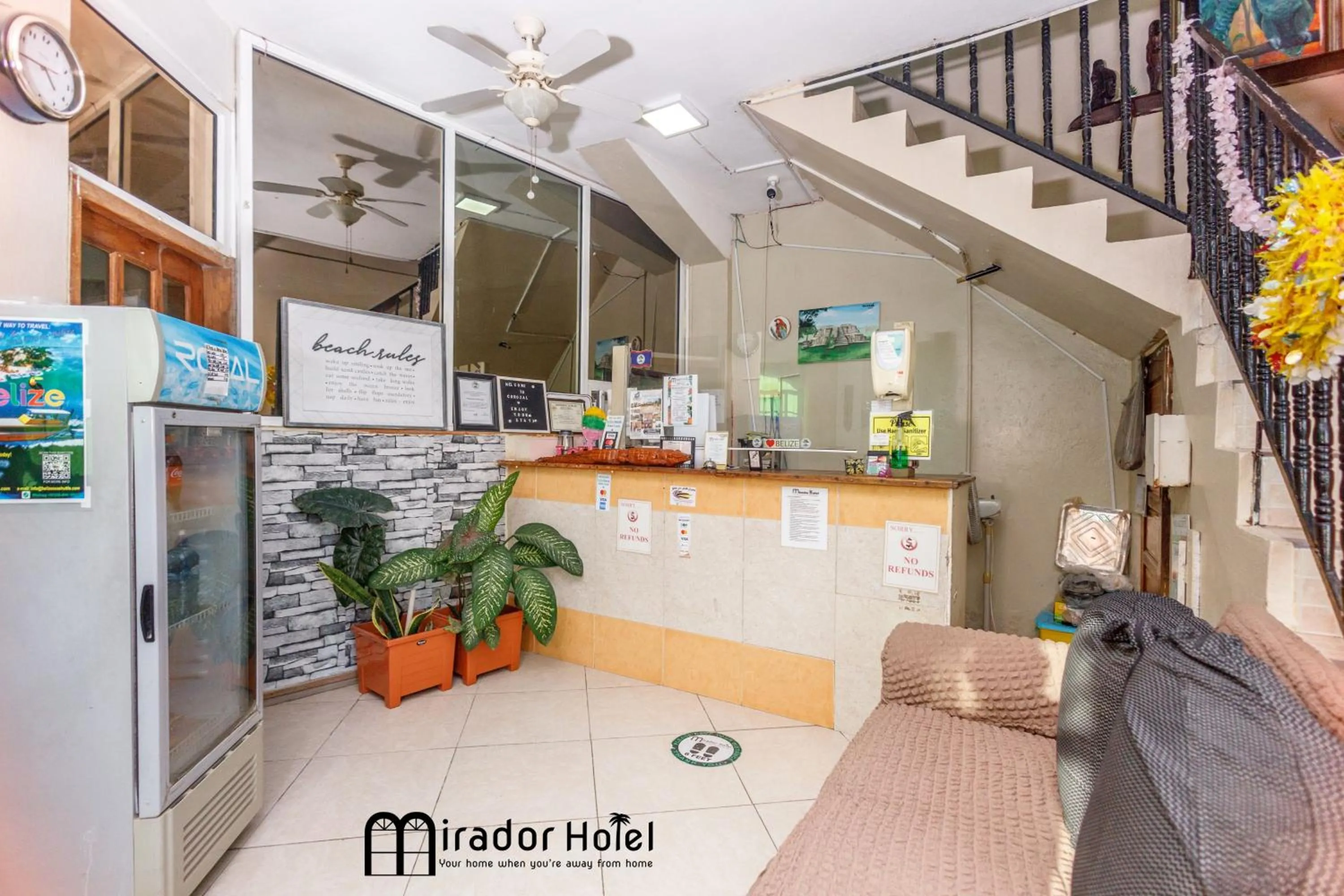 Lobby or reception in Mirador Hotel