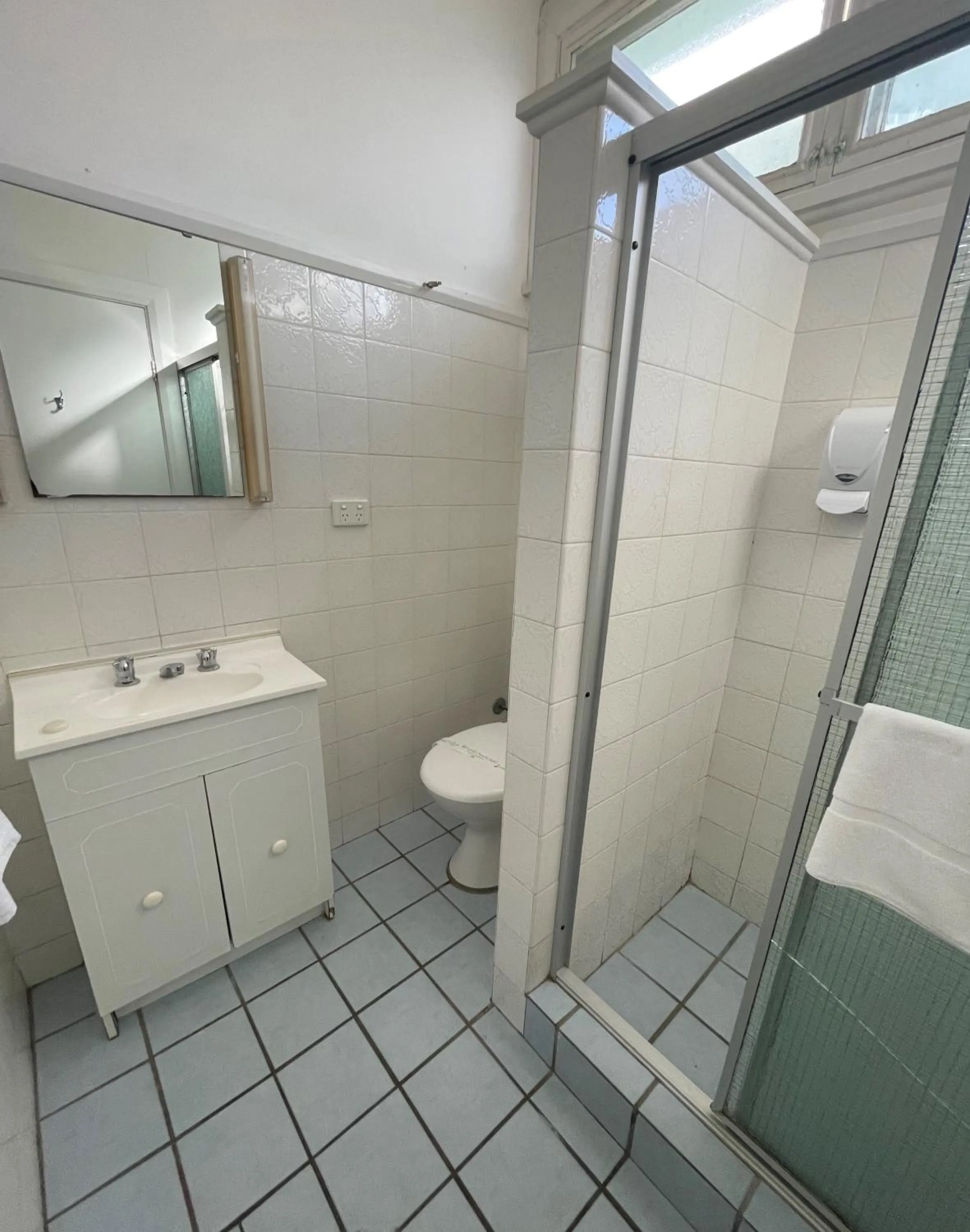 Shower in The Tree Motel