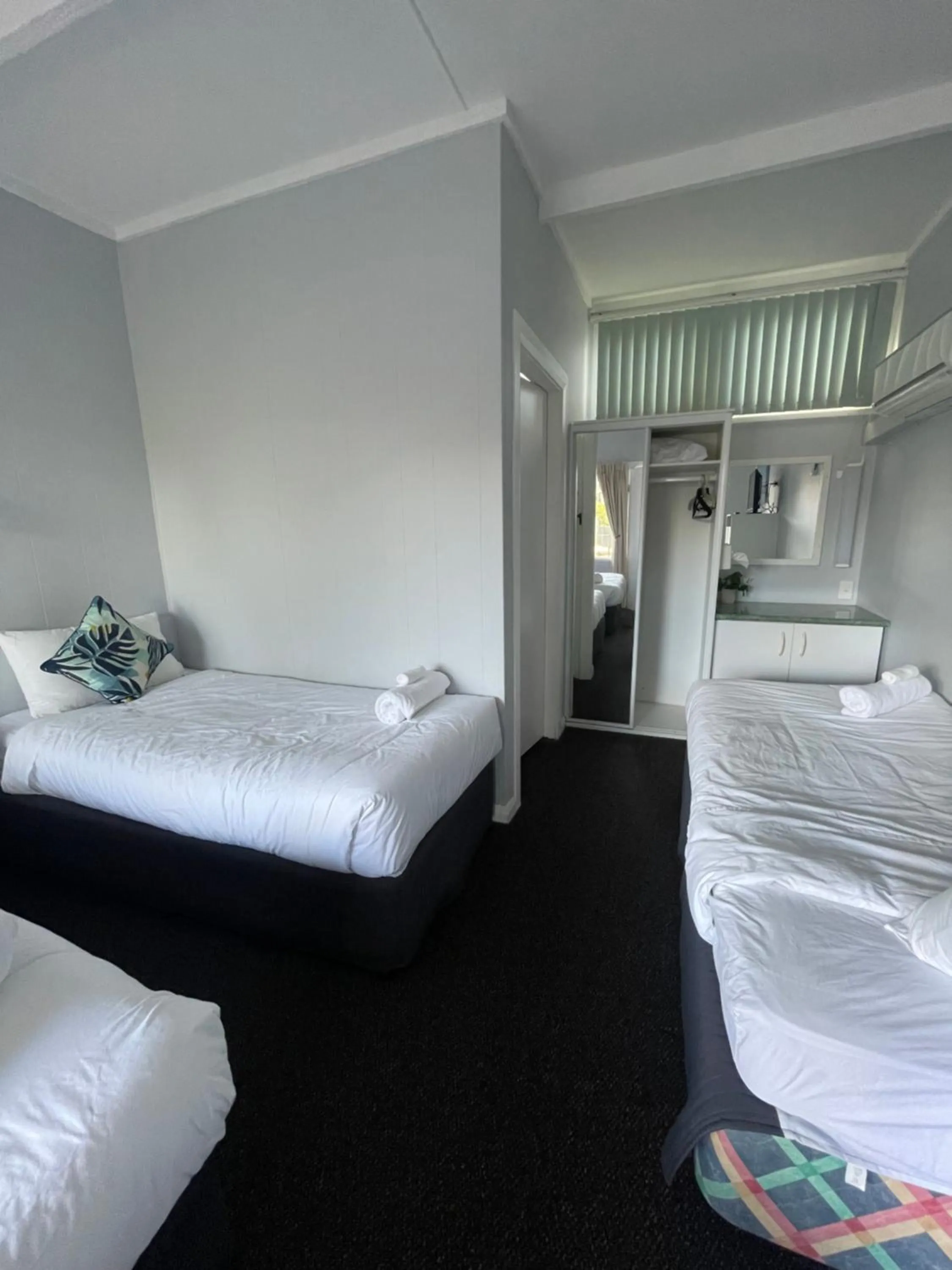 Bed in The Tree Motel