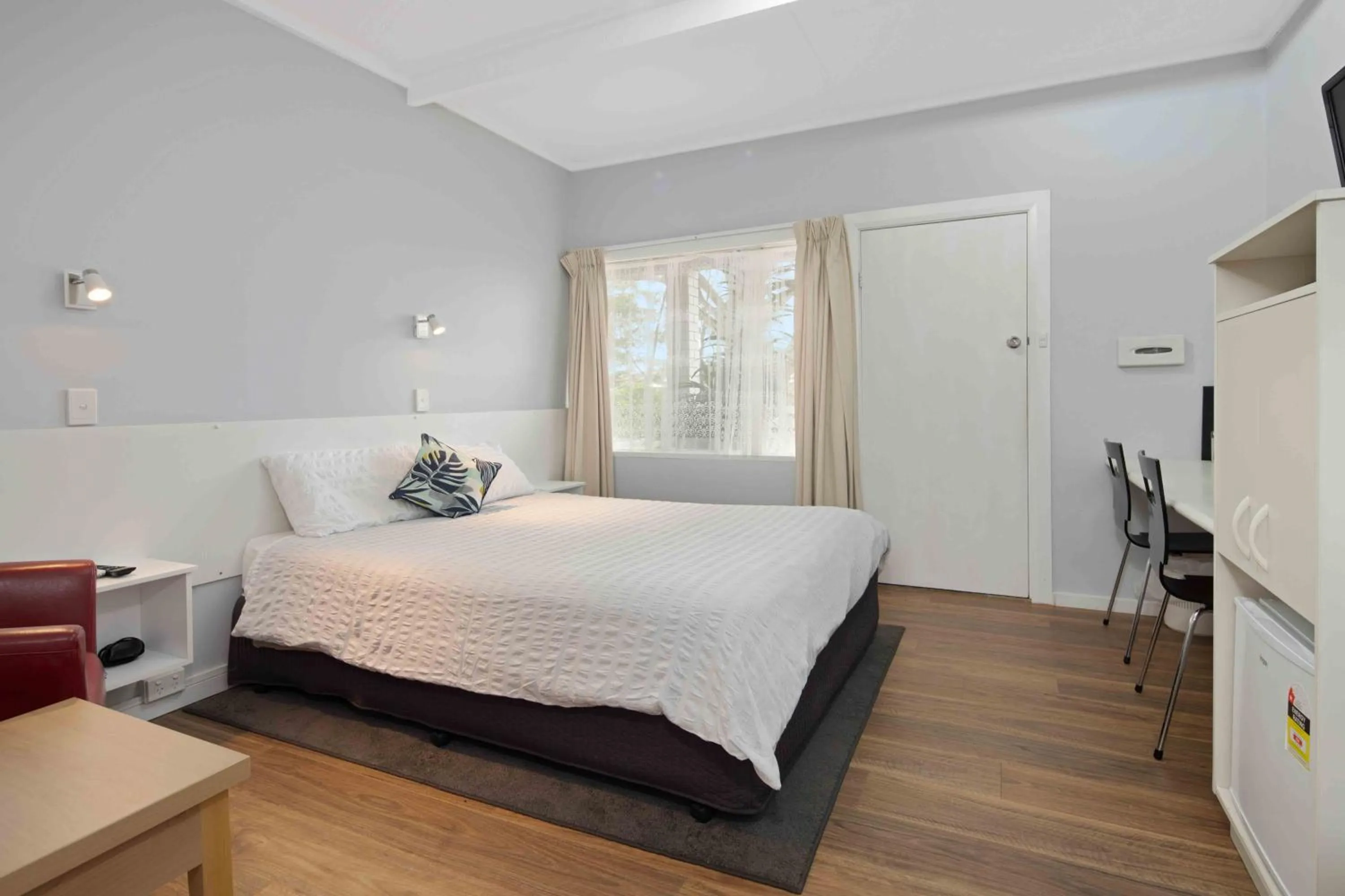 Bed in The Tree Motel