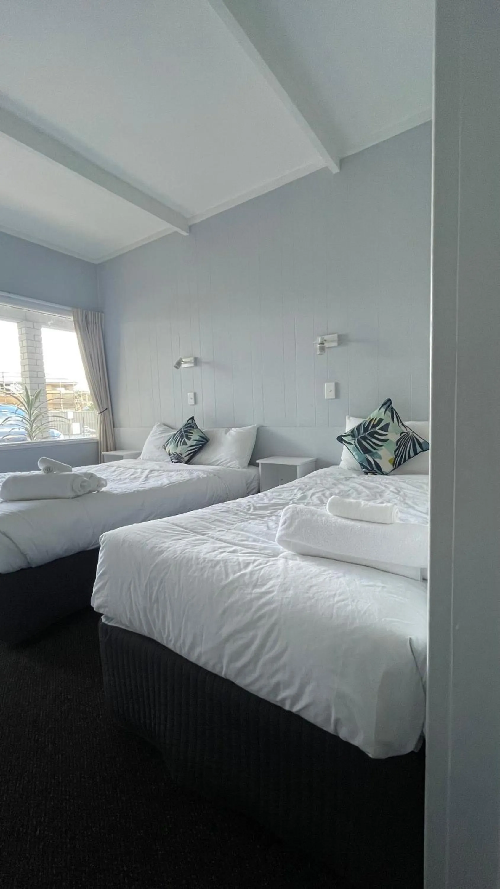 Bed in The Tree Motel