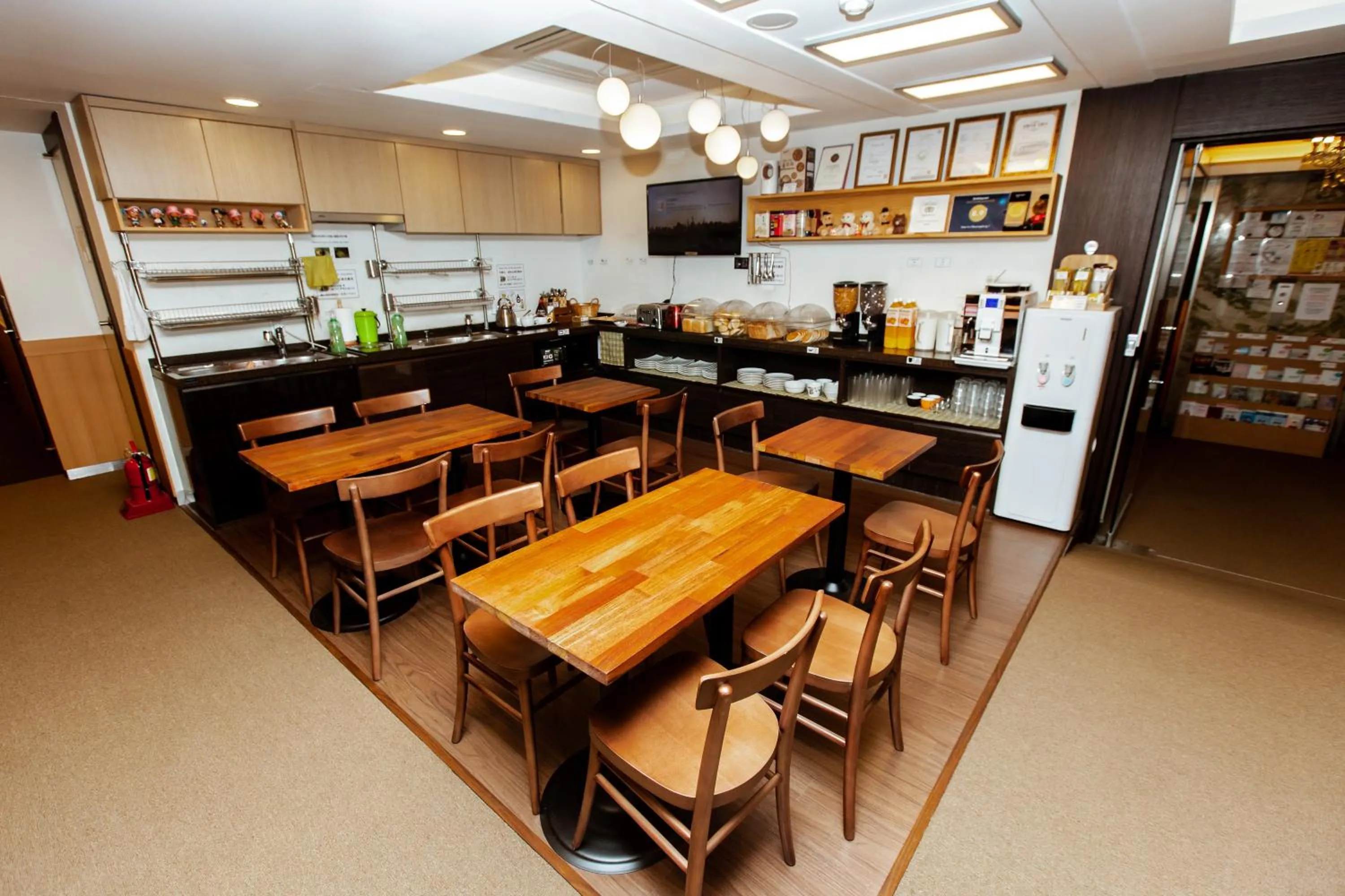 Kitchen or kitchenette in Step Inn Myeongdong 1
