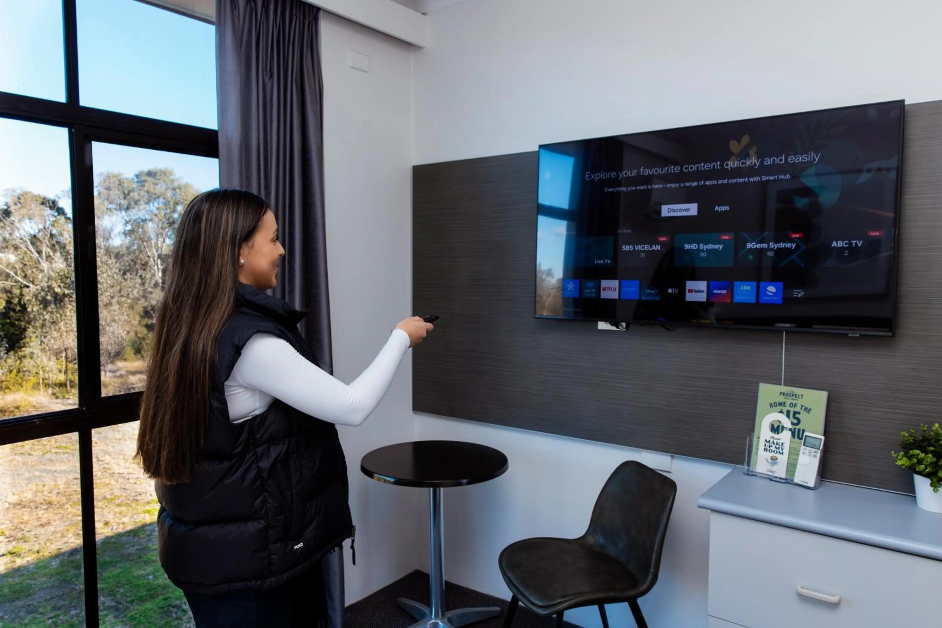 TV and multimedia in Prospect Hotel Motel