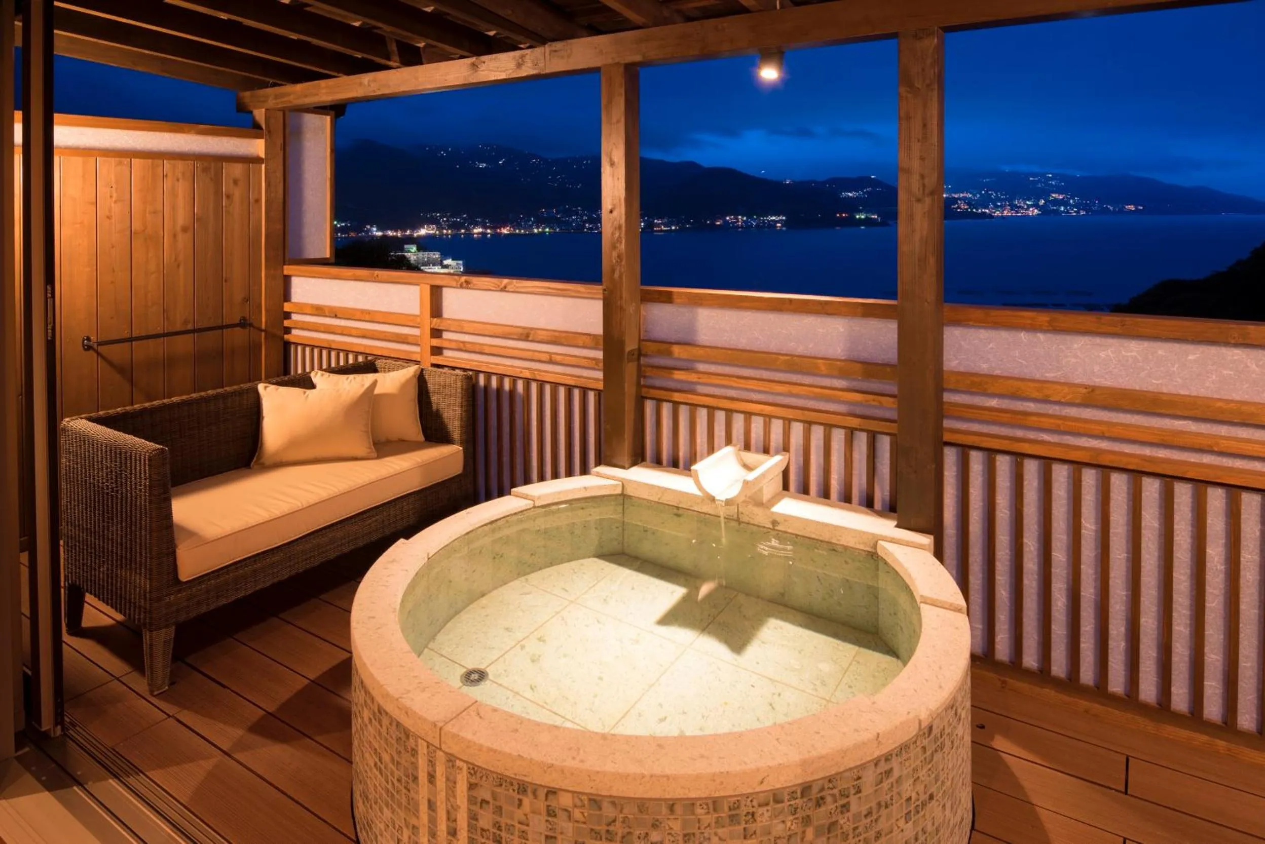 Open Air Bath in Uminohana