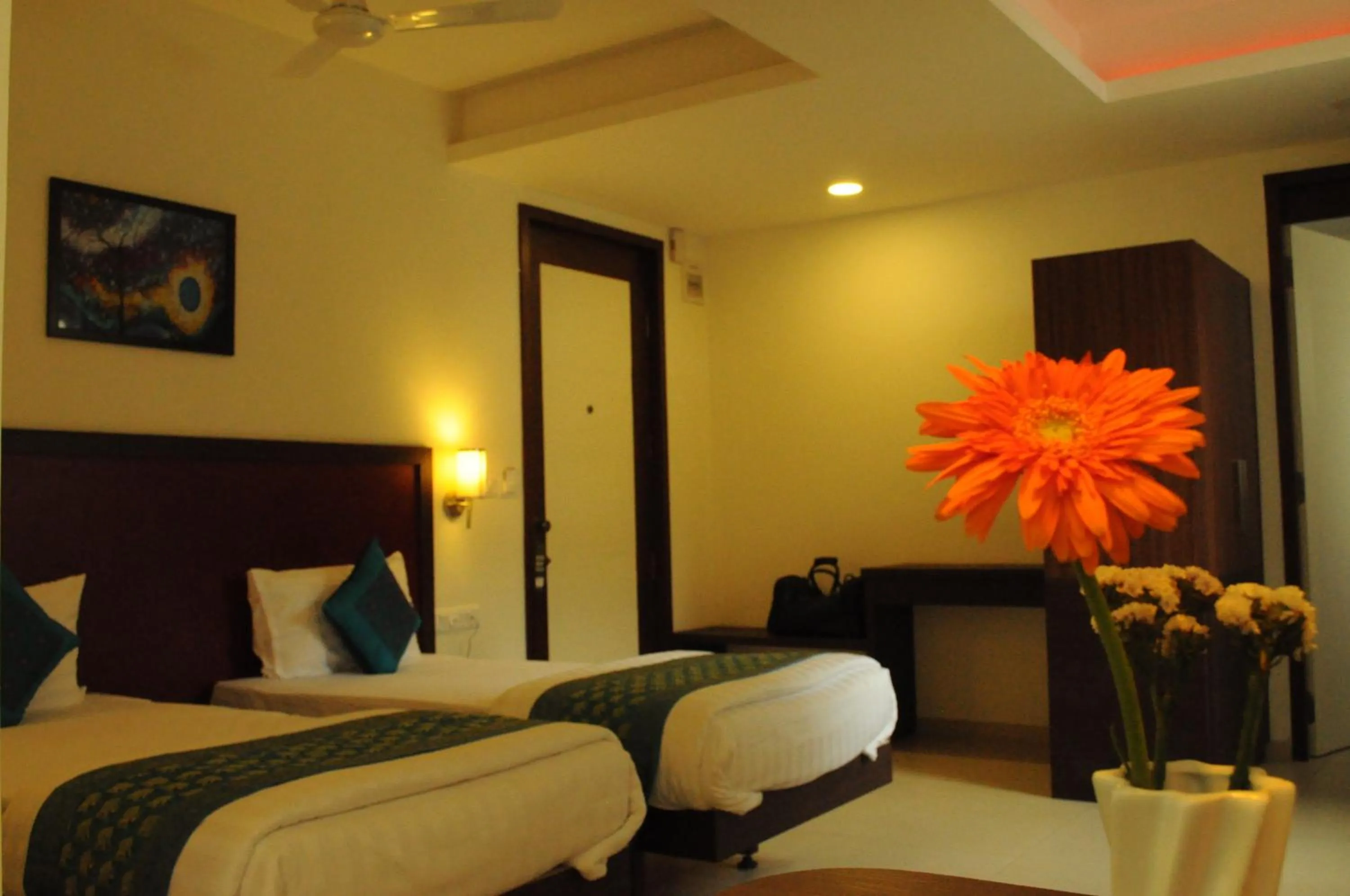 Seating area in Ixora Suites