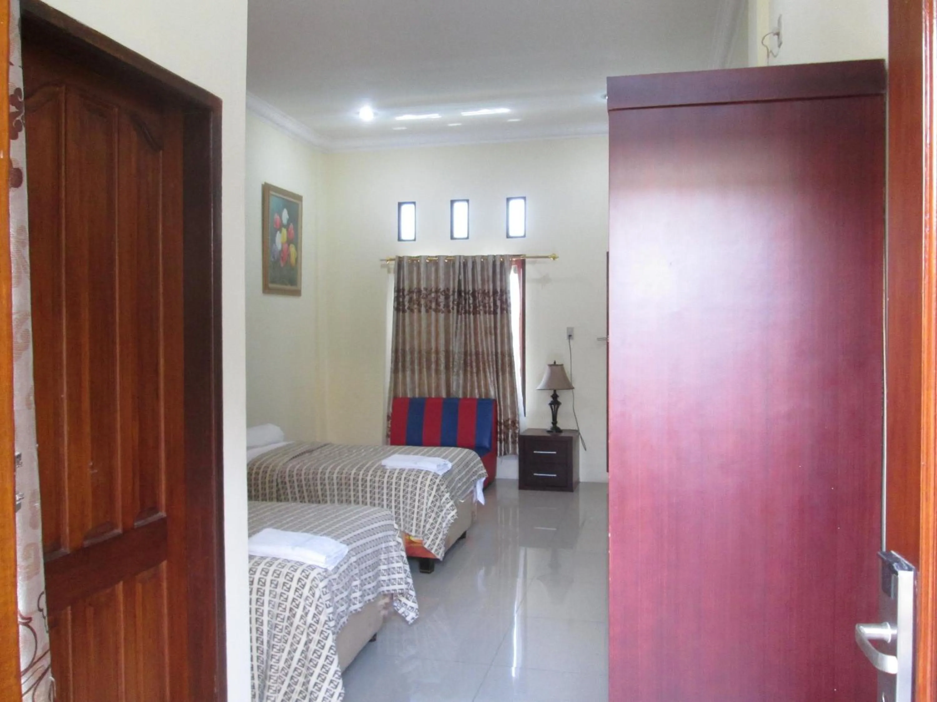 Decorative detail, Bed in Permata Land Hotel & Resort