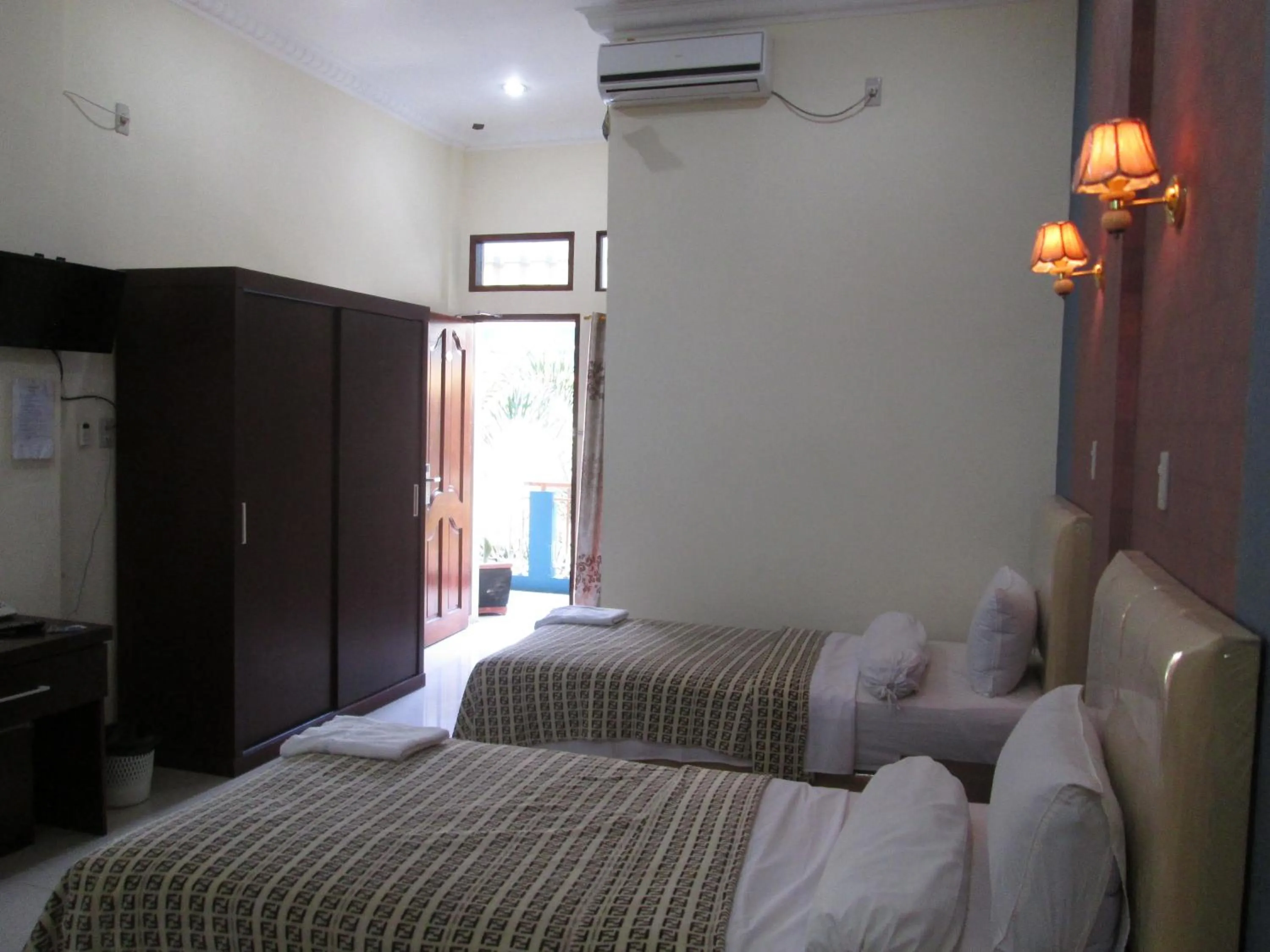 Bed in Permata Land Hotel & Resort