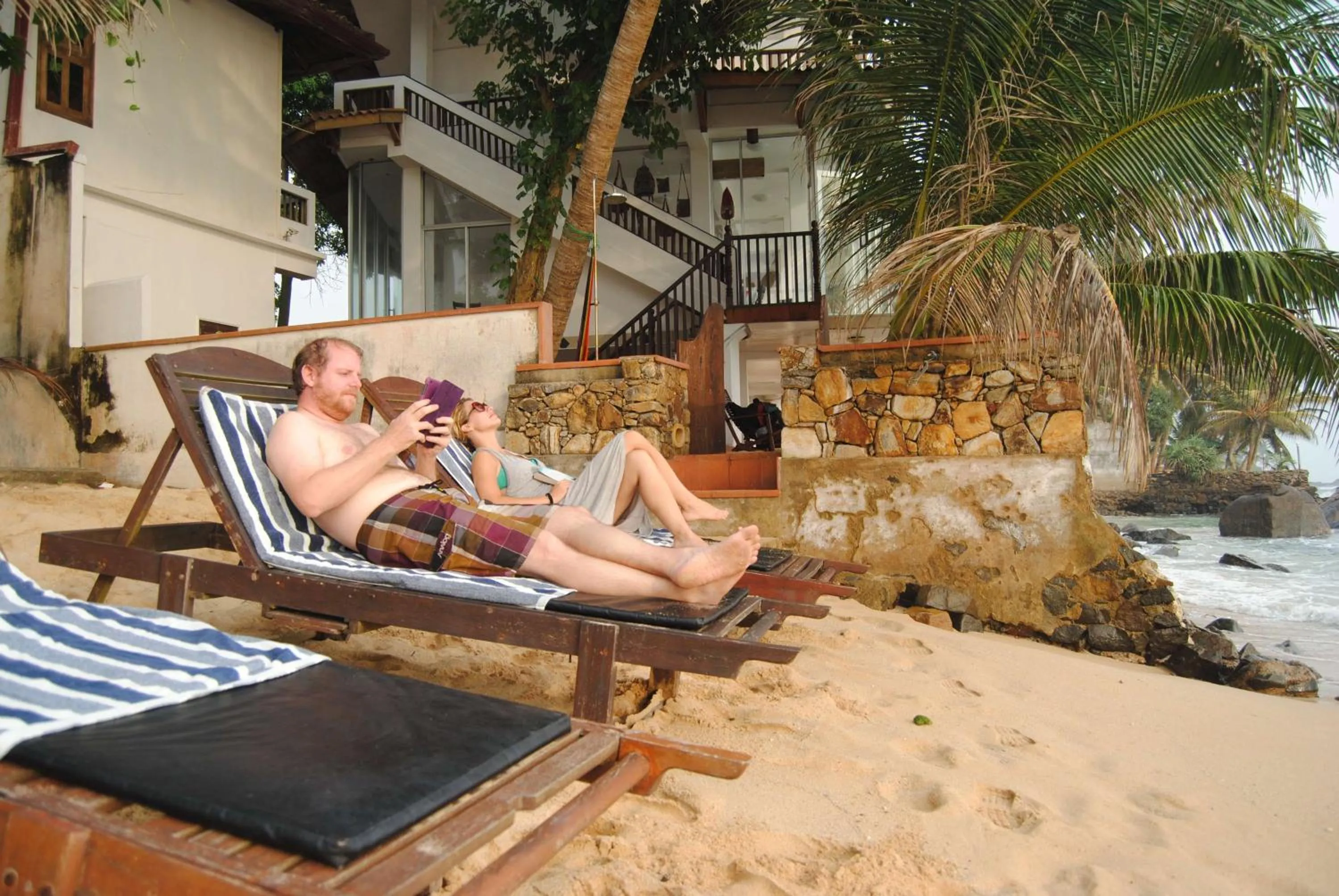 Beach in La Veranda Di Serena