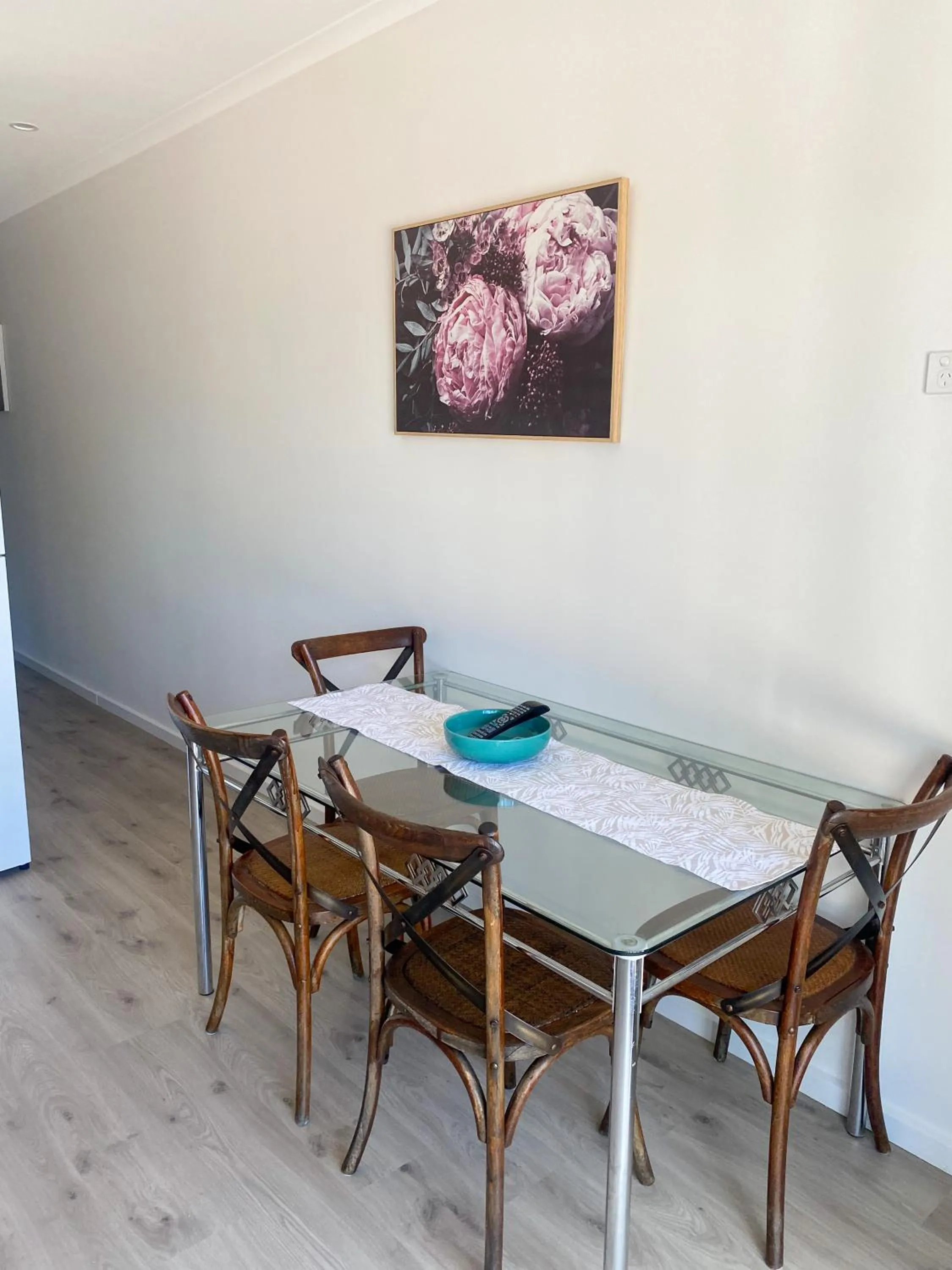Dining area in Bundalong Villas