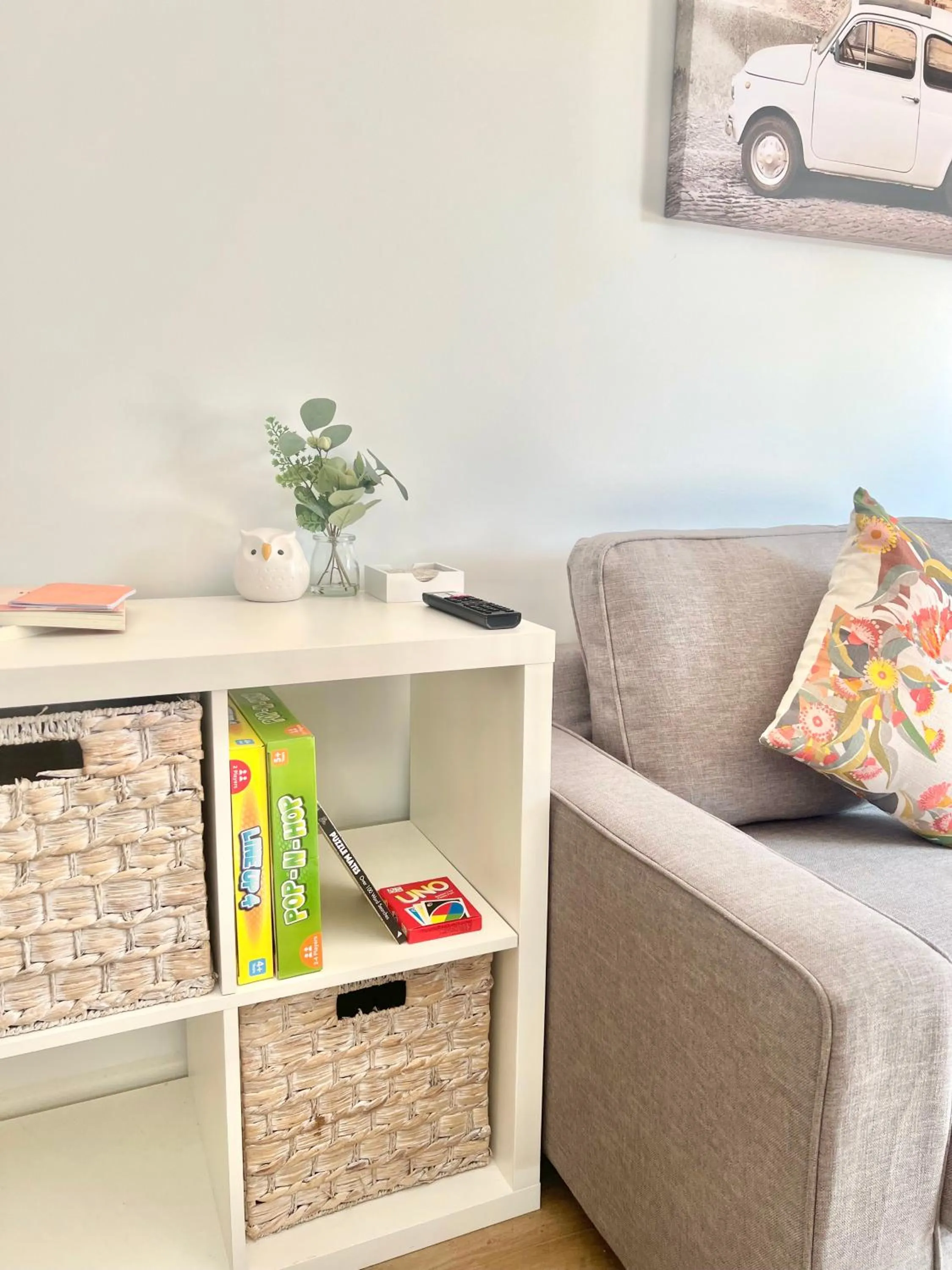 Seating area in Bundalong Villas