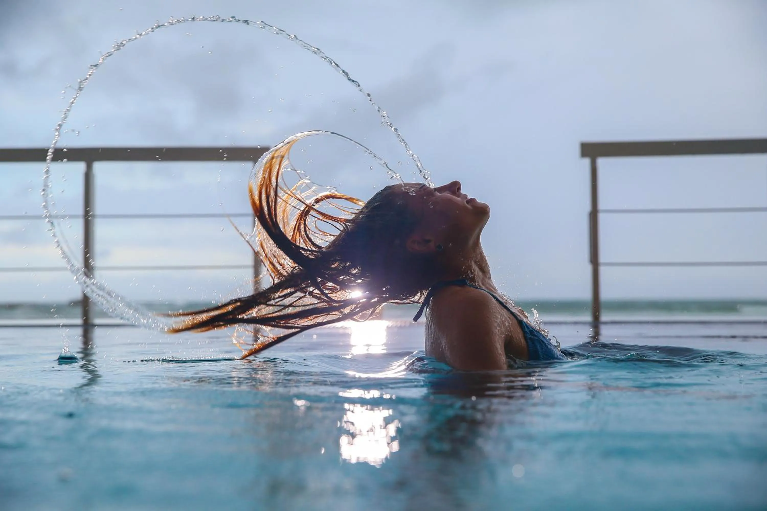 Pool view in Coral Rock by Bansei