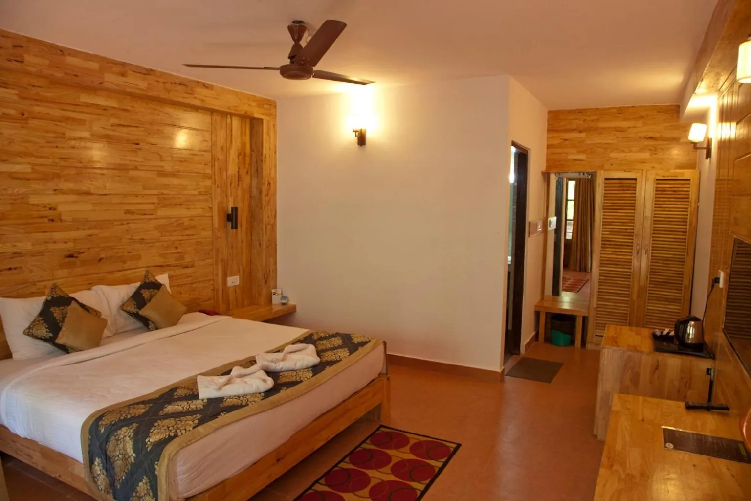 Bedroom, Bed in Symphony Palms Beach Resort And Spa