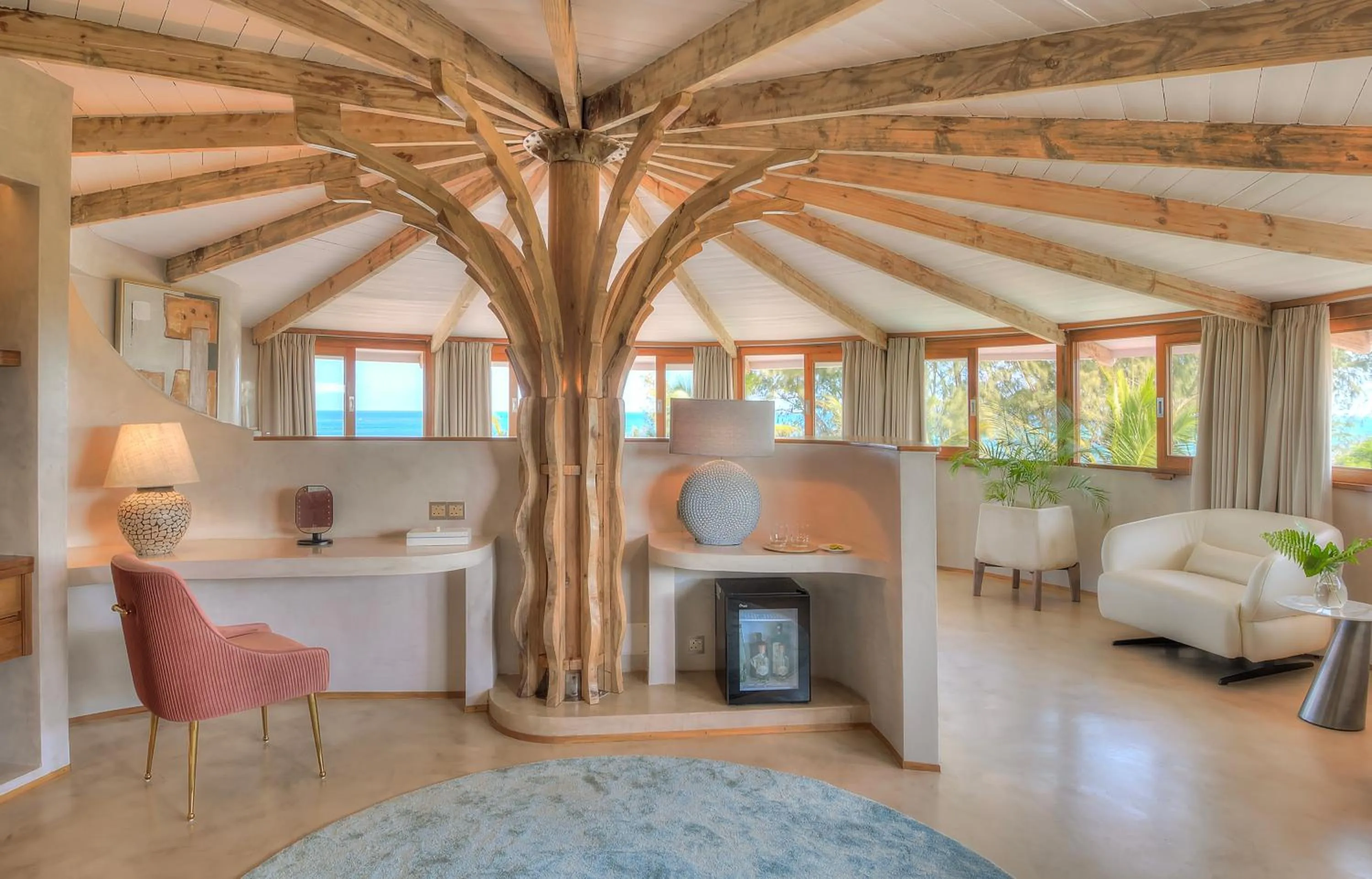 Seating area in Kobe Suite Resort