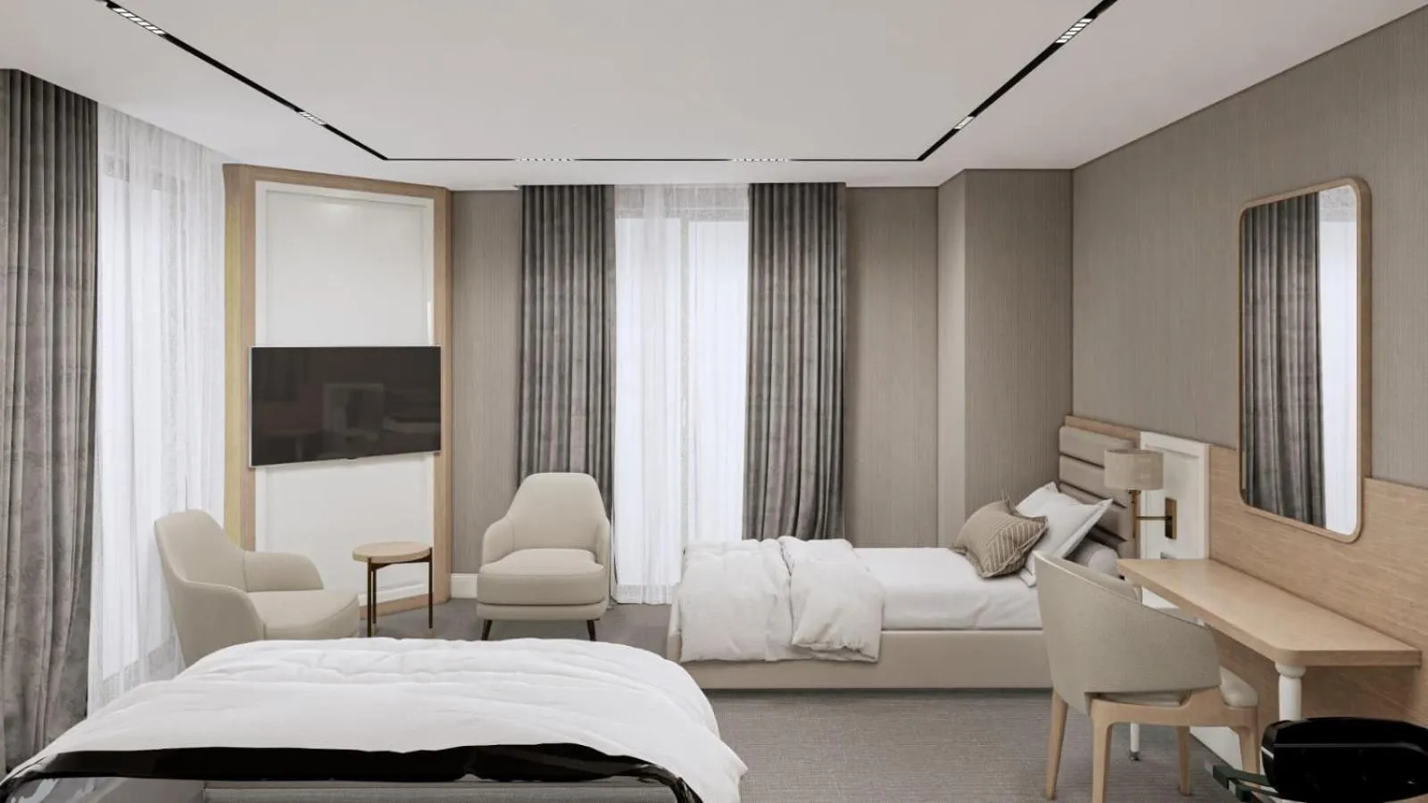 Photo of the whole room, Bed in By Otel Nilüfer