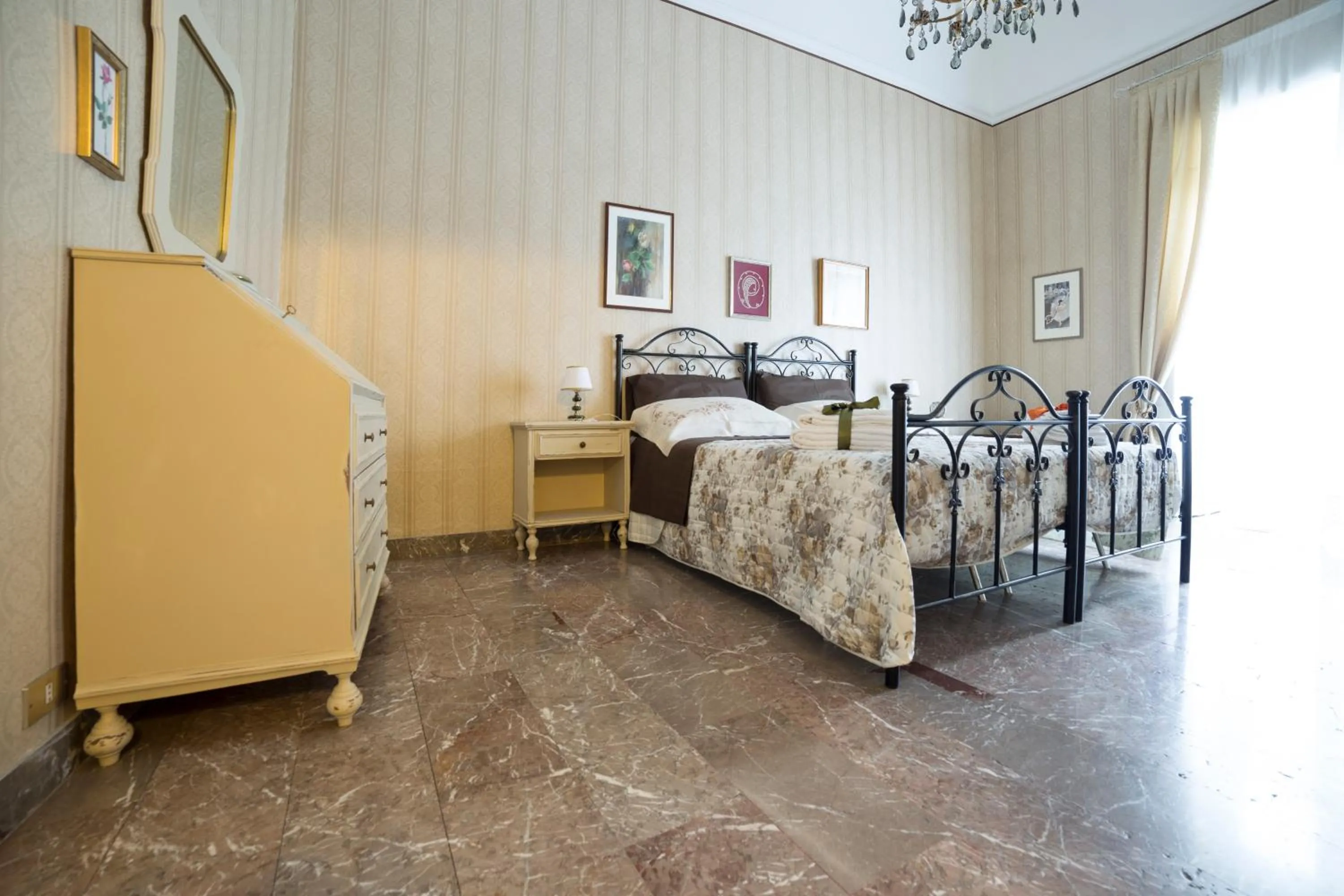 Bedroom, Bed in I Balconi sul Barocco