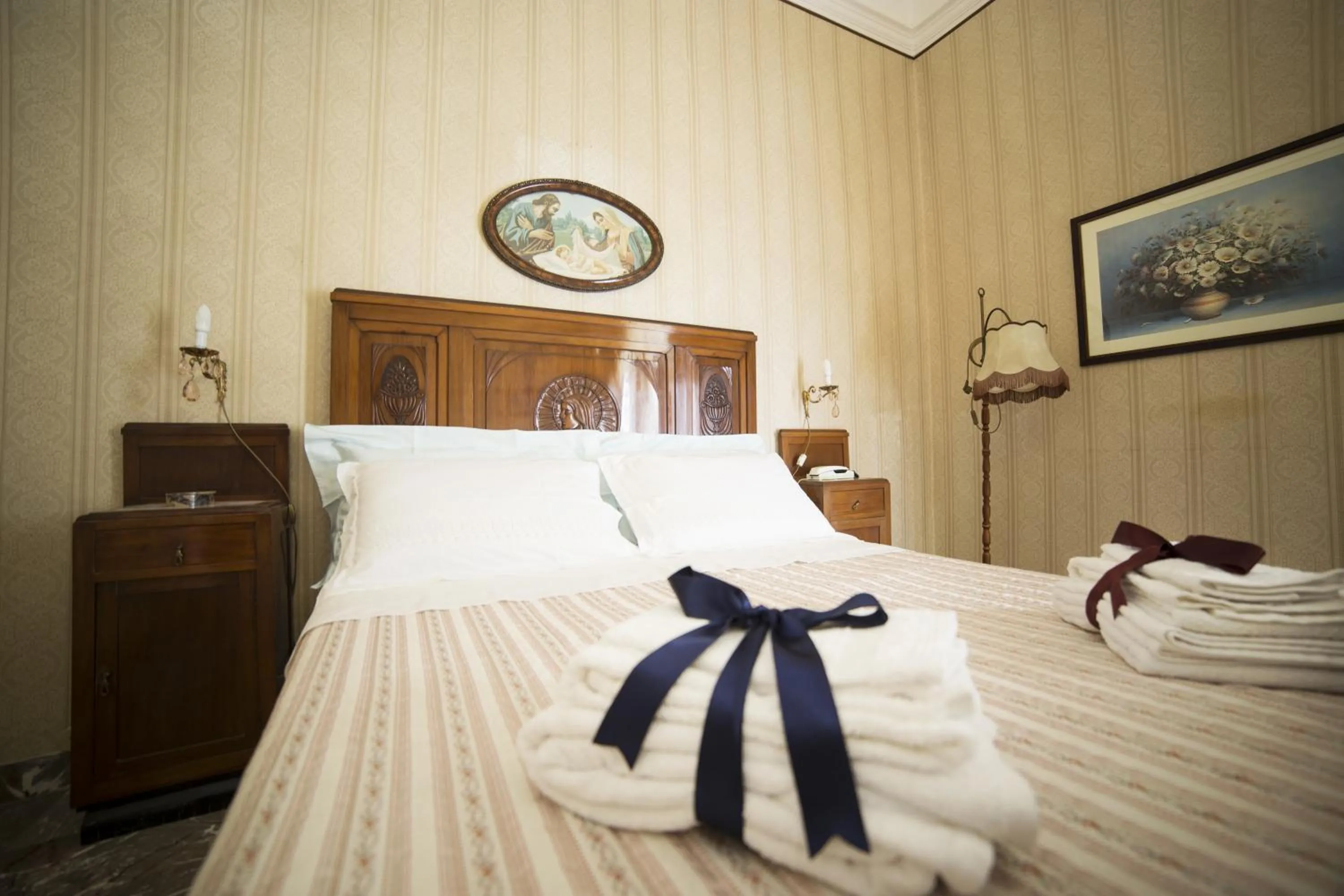 Bedroom, Bed in I Balconi sul Barocco