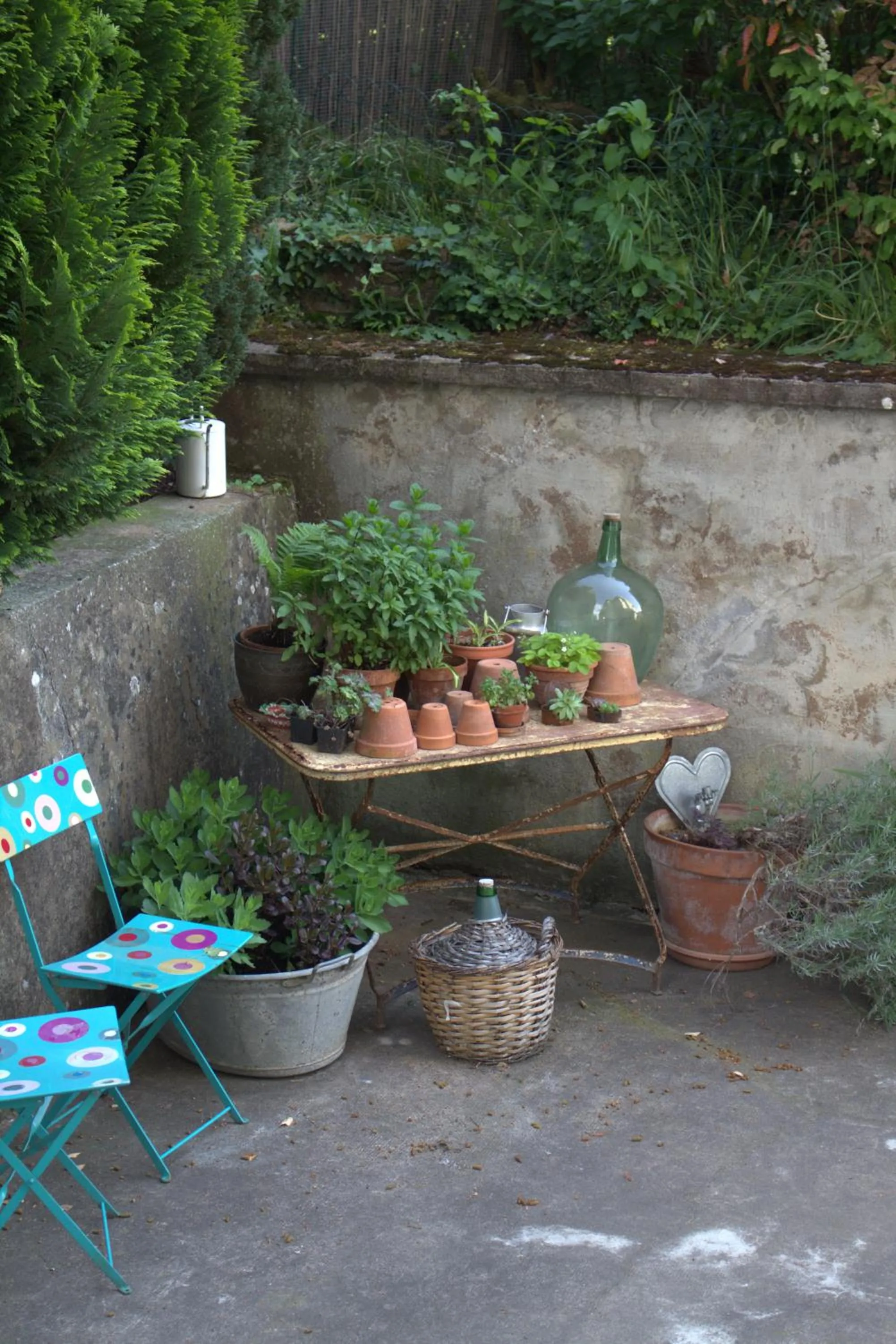 Garden in La Chambre de Marie