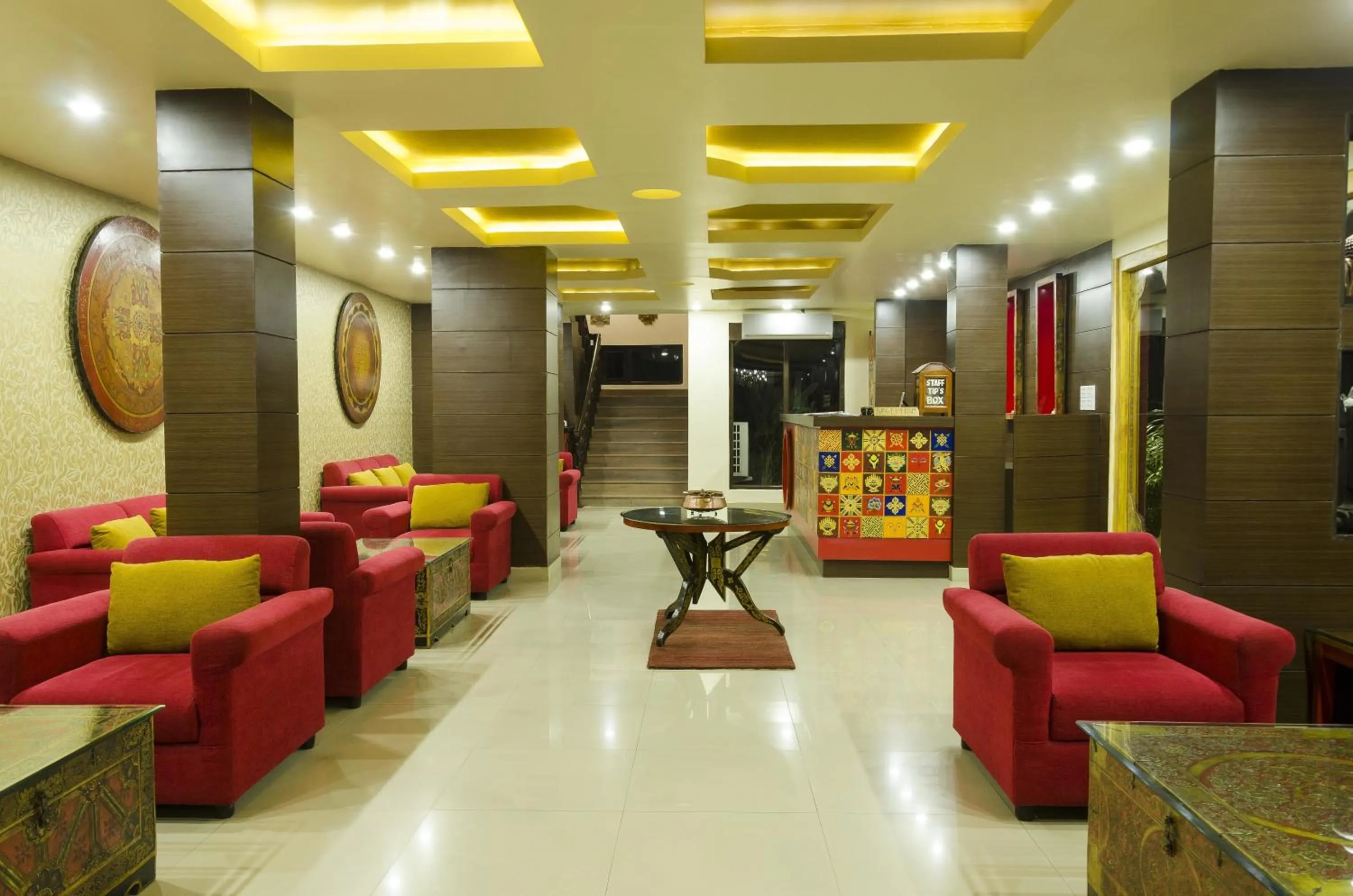Lobby or reception in Mandala Boutique Hotel