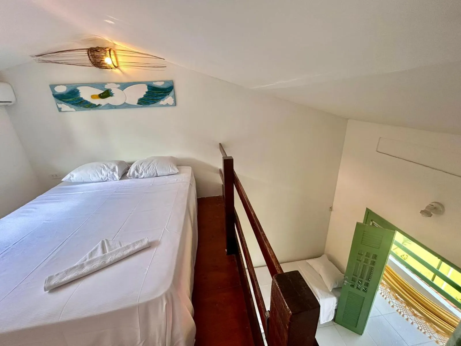 Bed in Pousada Maracaju