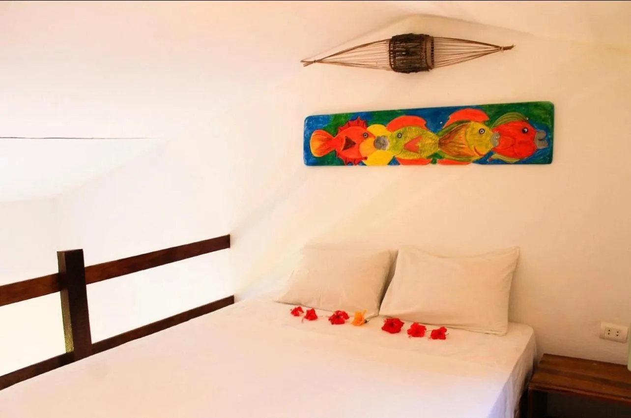 Bed in Pousada Maracaju