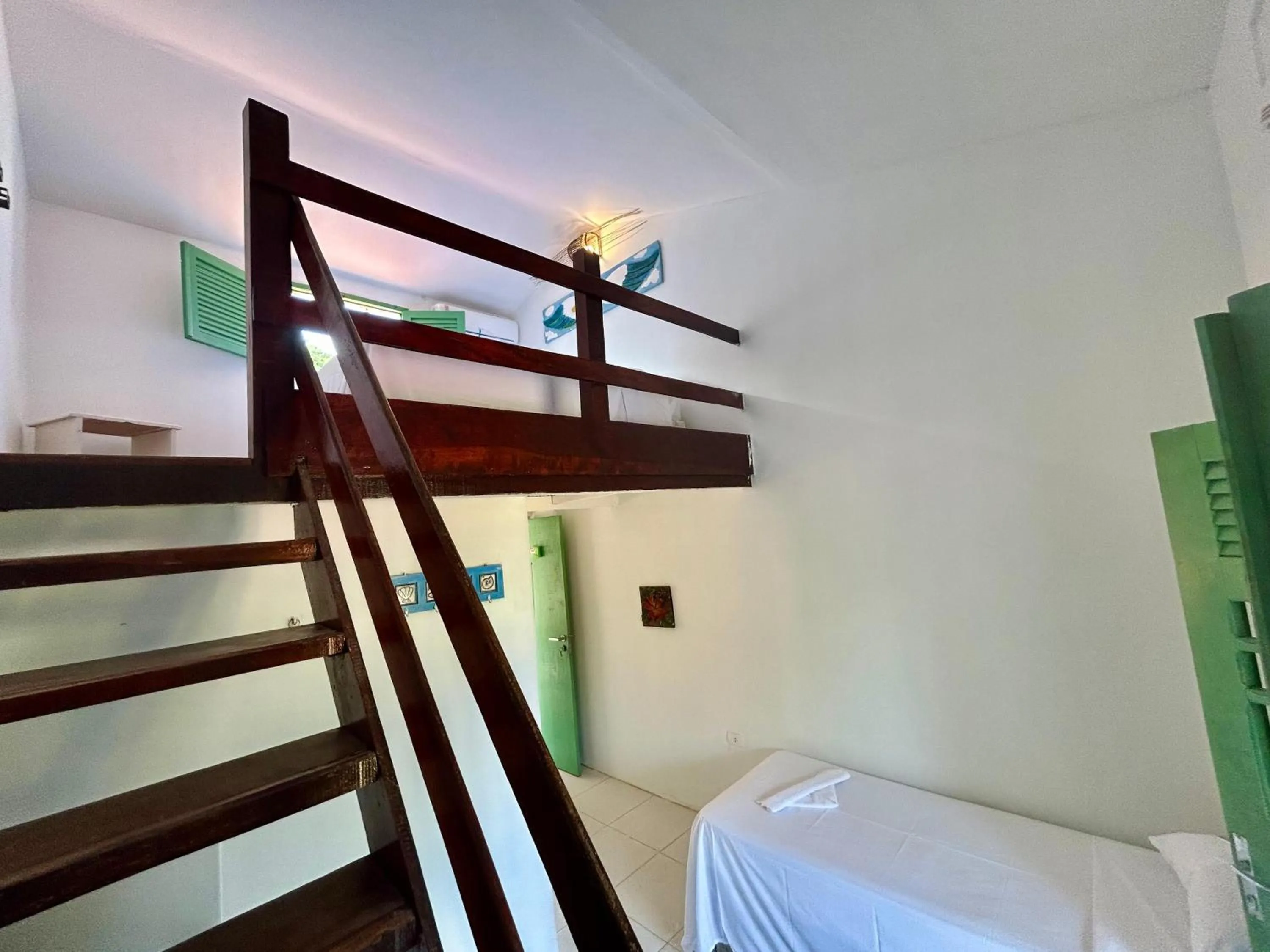 Bed in Pousada Maracaju