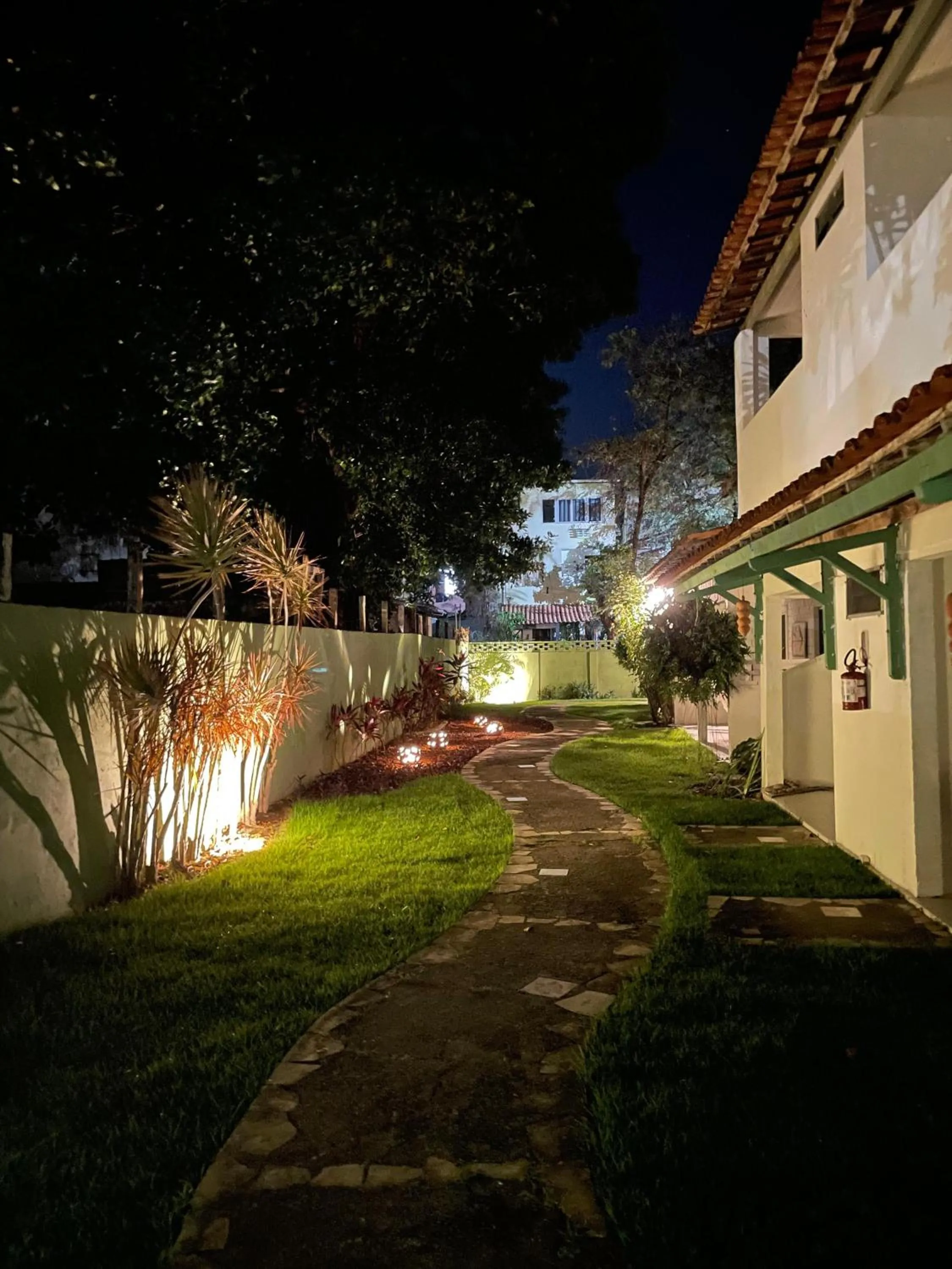 Garden in Pousada Maracaju