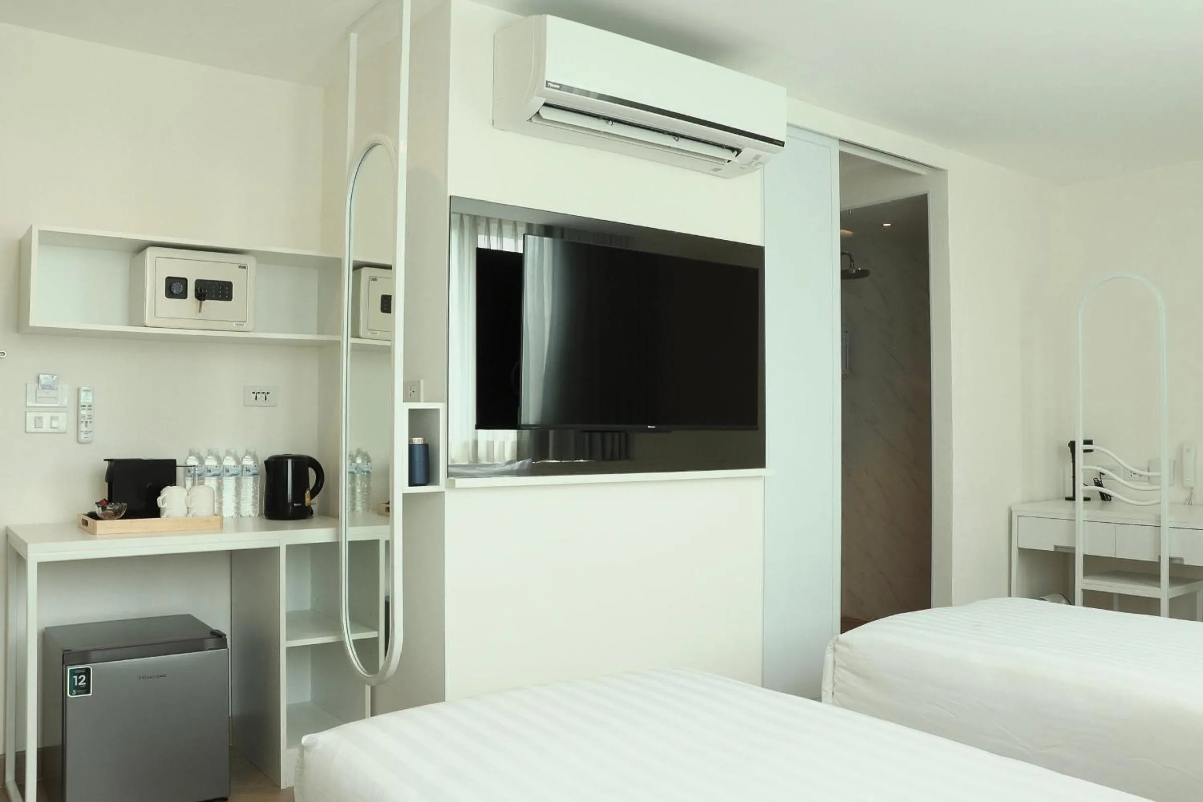 Bed in ResT Bangkok Poshtel