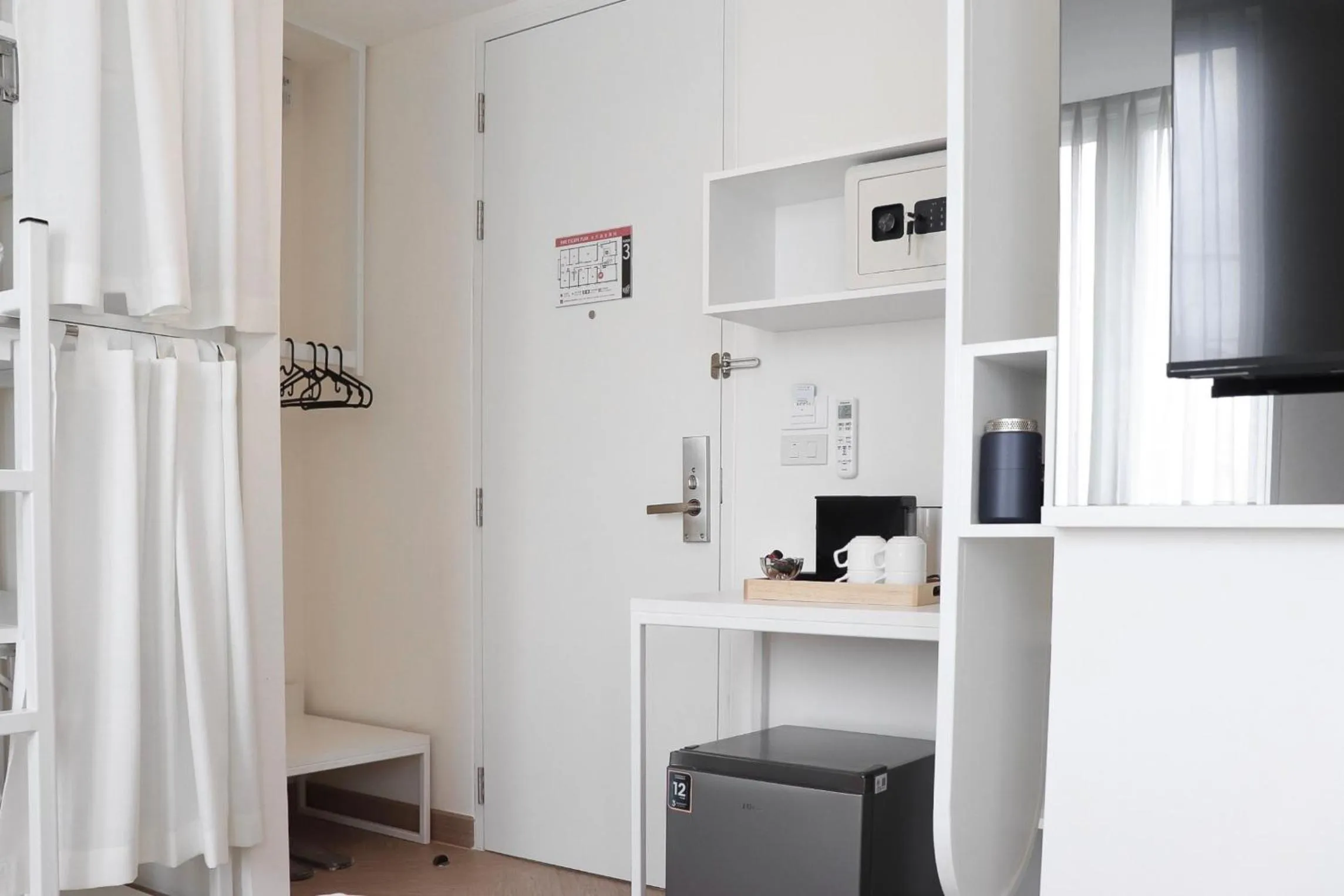 minibar in ResT Bangkok Poshtel