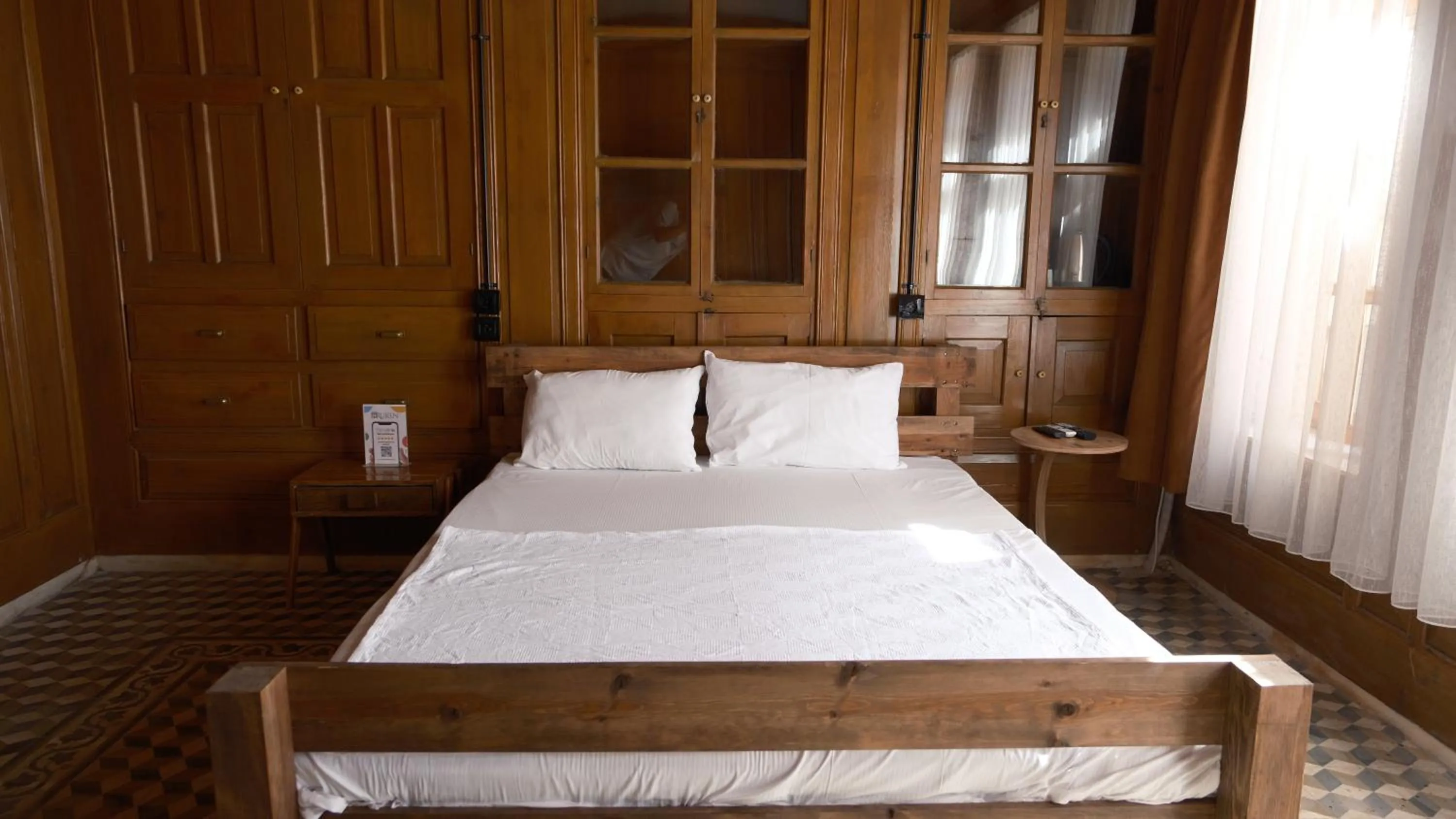 Bed in Ruken Hanım Konağı