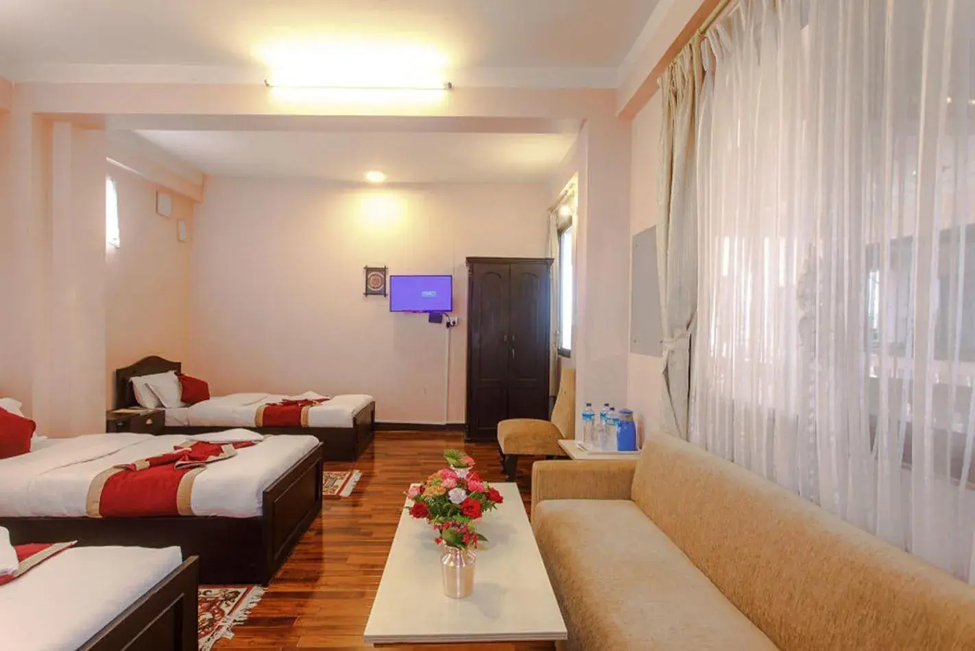 Standard Triple Room in Nepalaya Hotel Standard Triple Room in Nepalaya Hotel