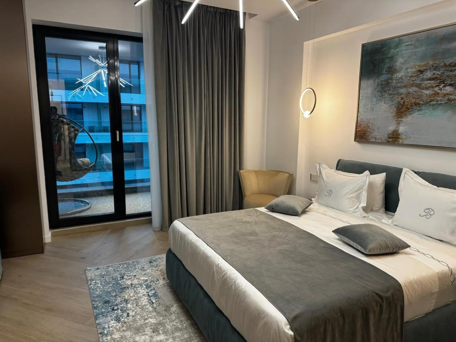 Bedroom in Studio Bianca in complex Sea On Mamaia Nord