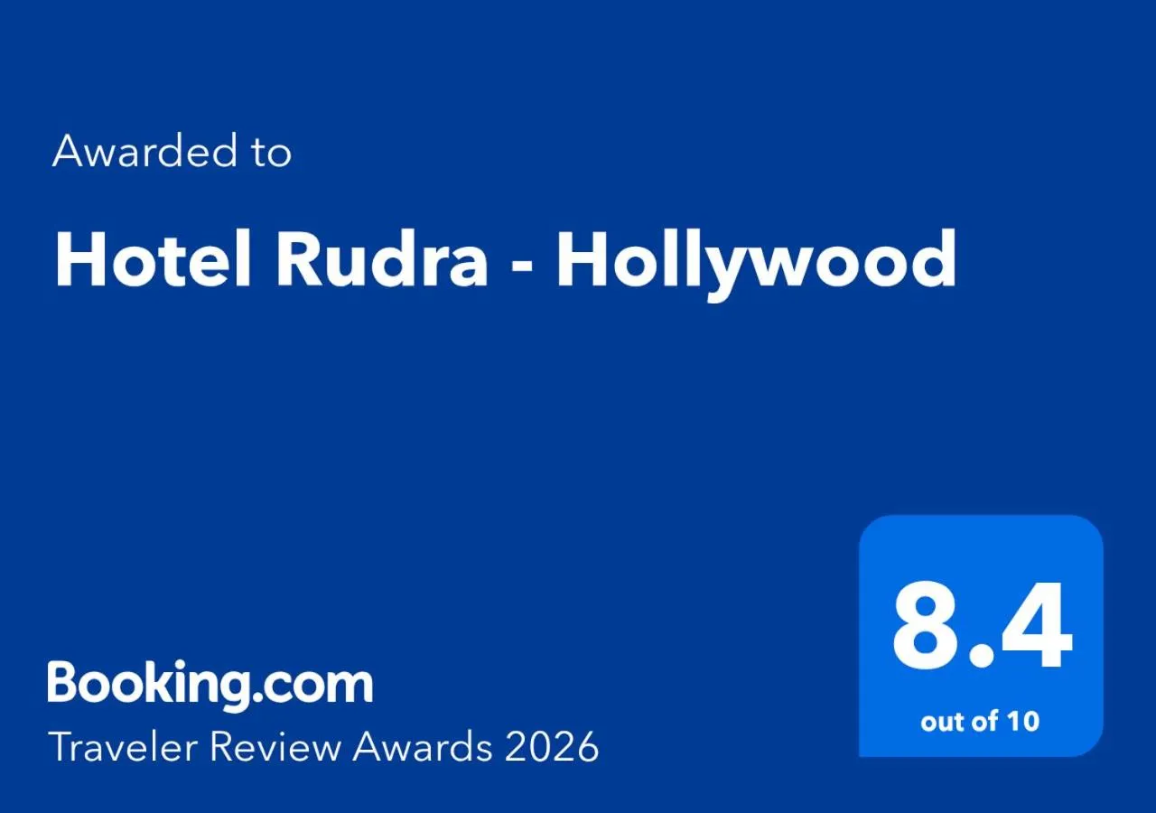 Certificate/Award in Hotel Rudra - Hollywood