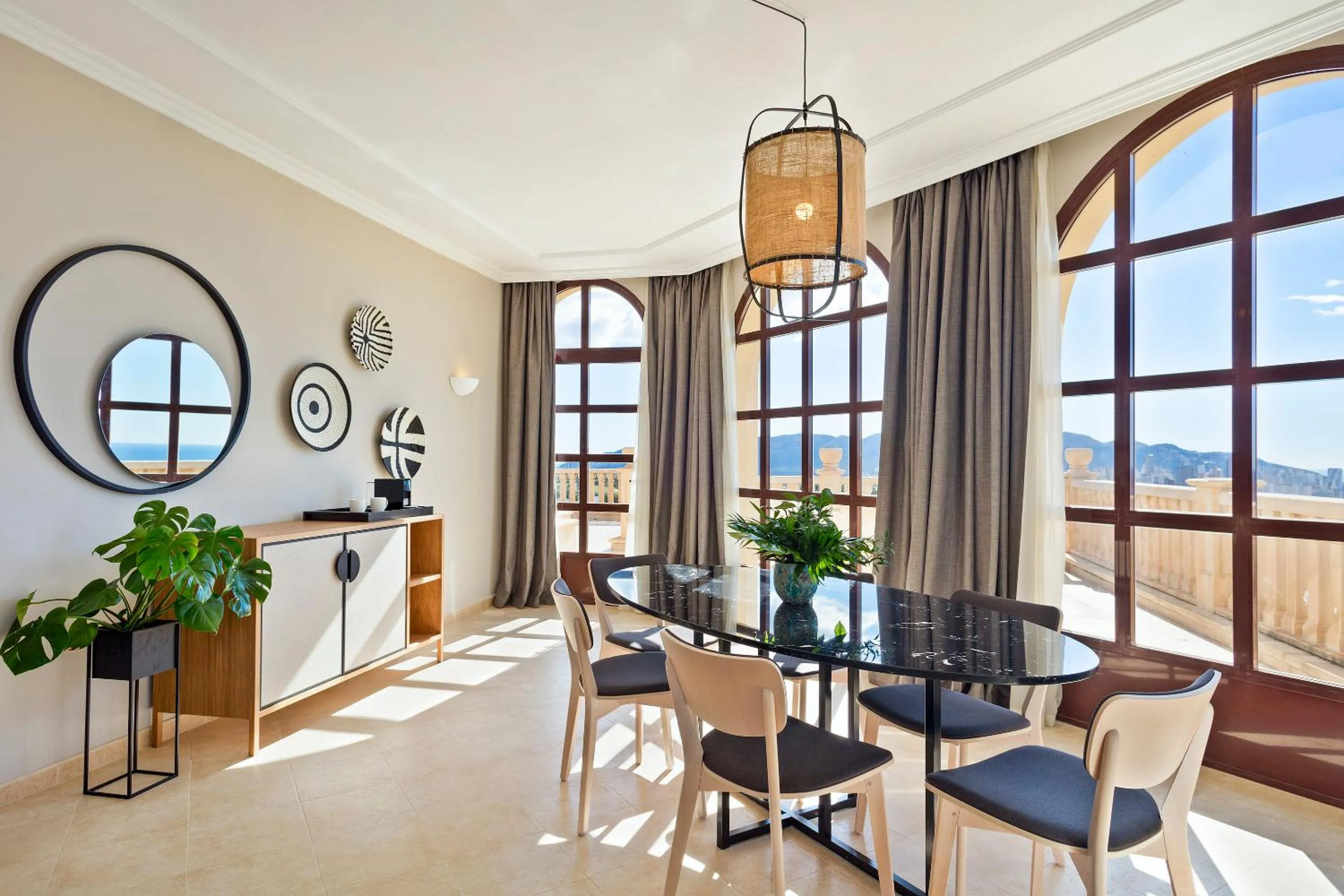 Living room in The Level at Meliá Villaitana